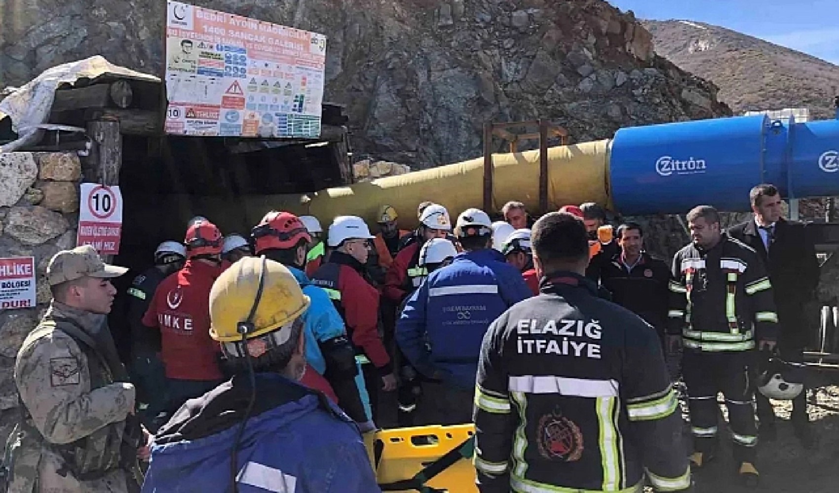 Elazığ'da maden ocağında patlama: 2 işçi yaralandı