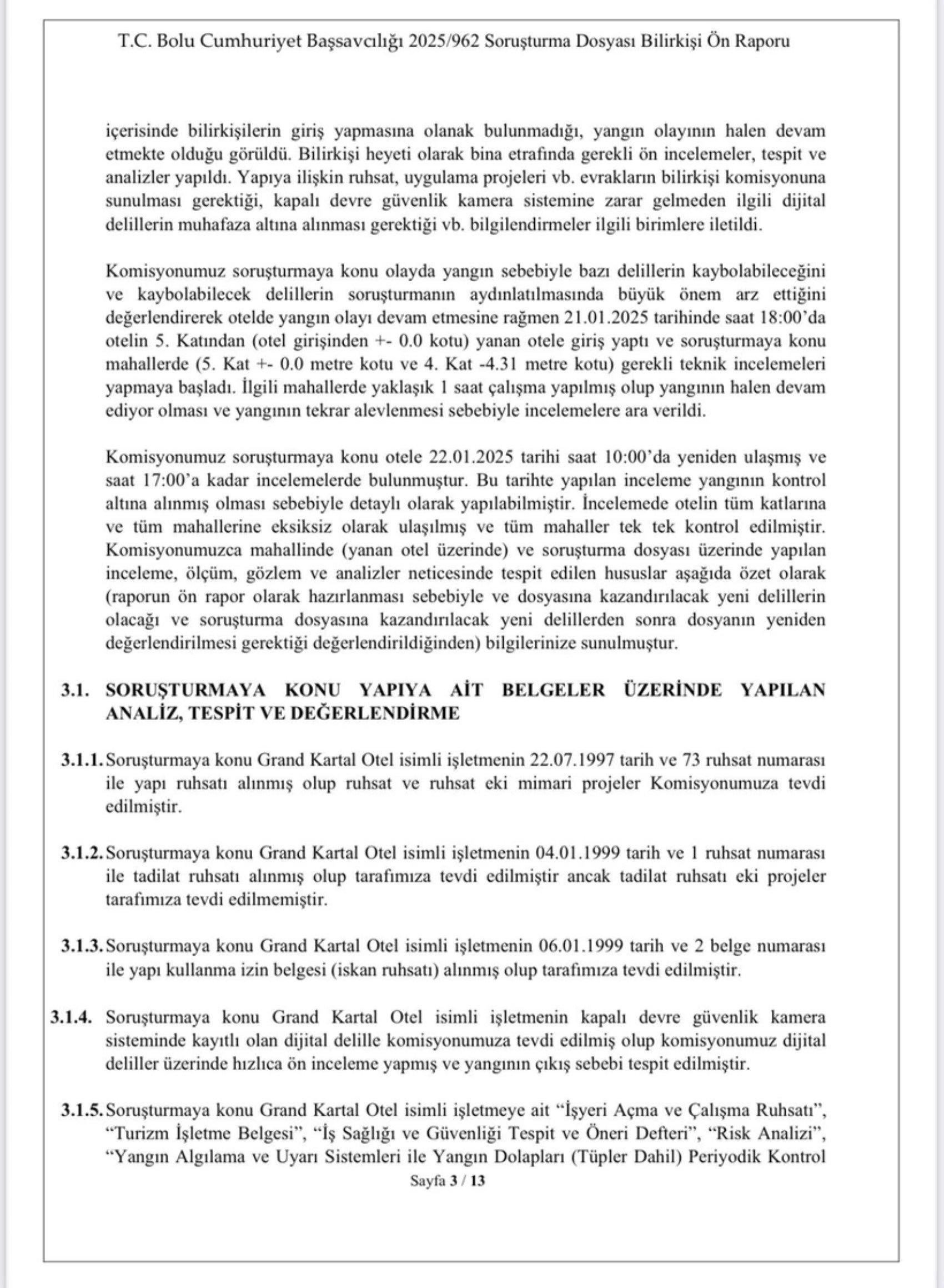 Bakan Tunç'un korsan dediği rapor ortaya çıktı: İşte bilirkişi raporunun ayrıntıları...