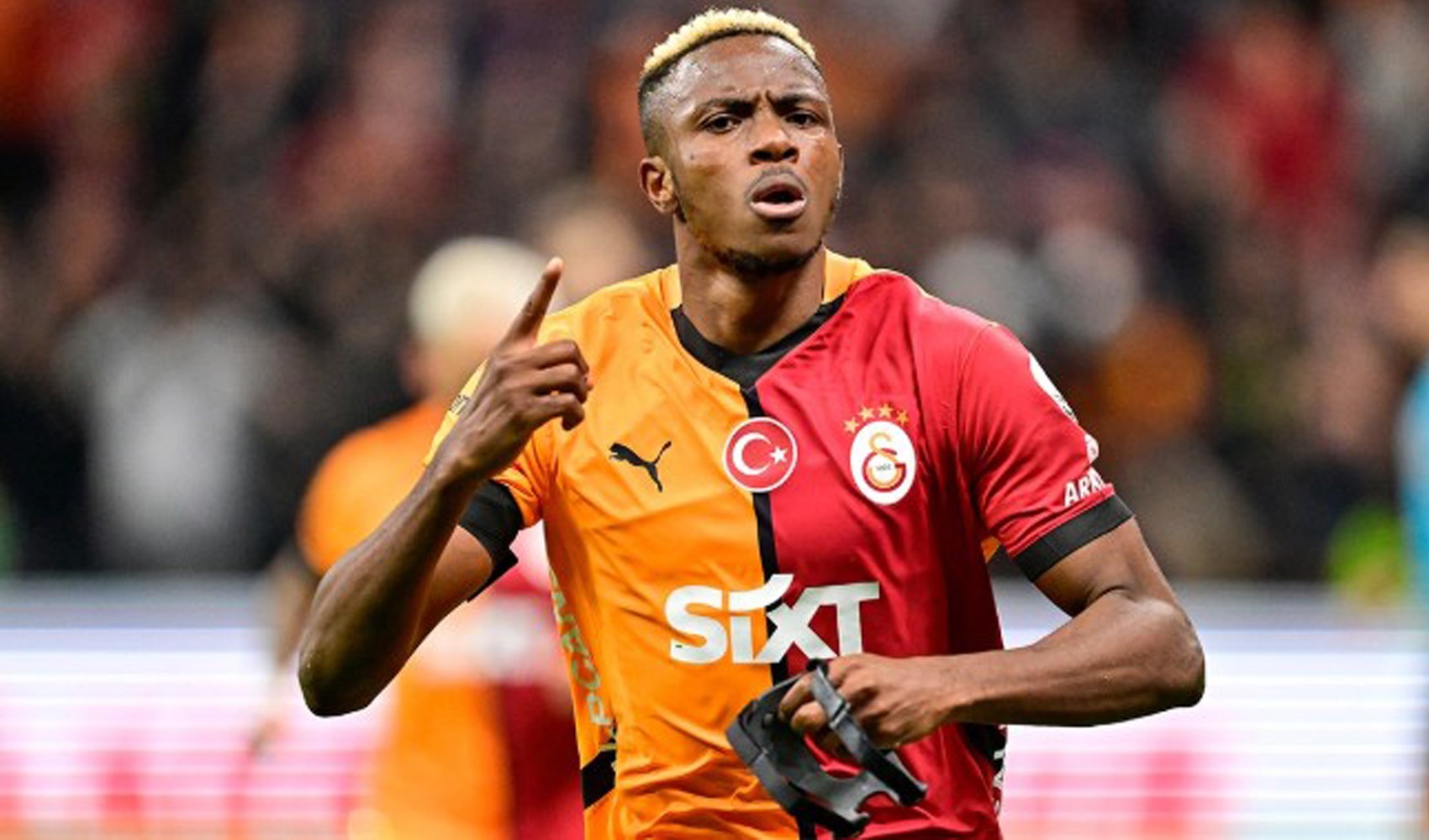 Galatasaray, Osimhen ile 3 puana ulaştı