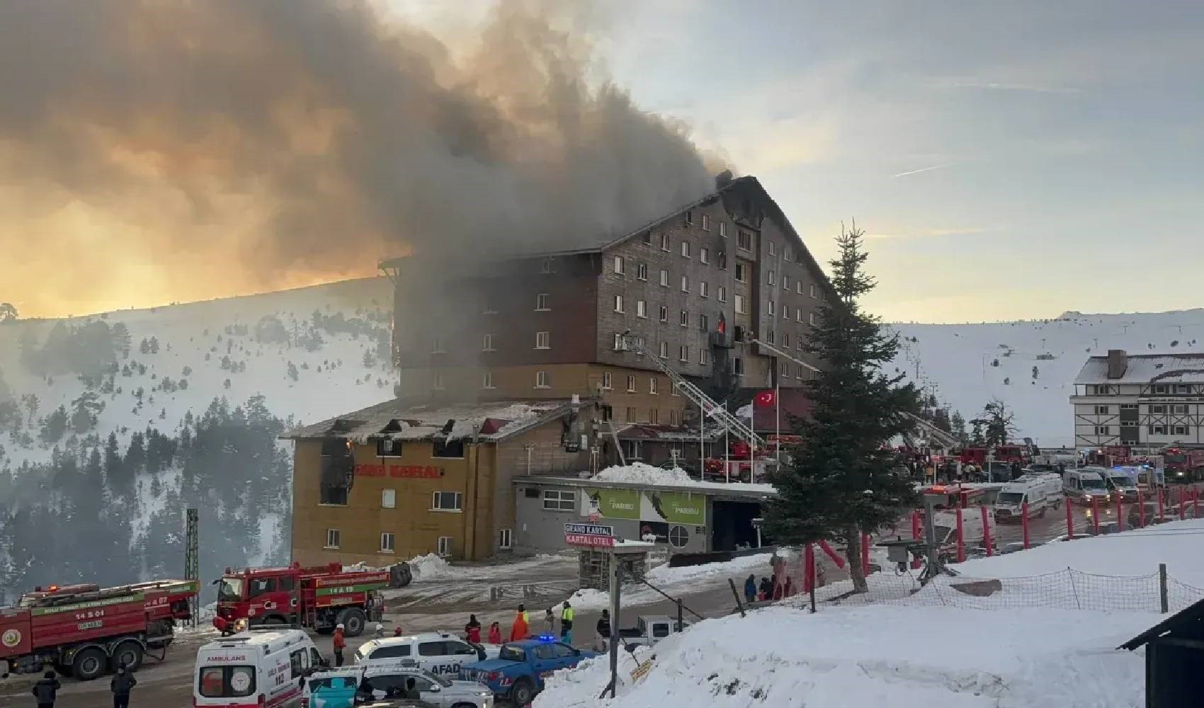 Funzionario di una società di ispezione arrestato per l'incendio di Kartalkaya