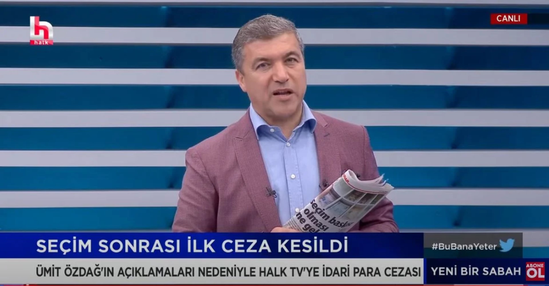 İsmail Küçükkaya'dan Fatih Portakal'a tepki: 'Kimsenin haddi değil'