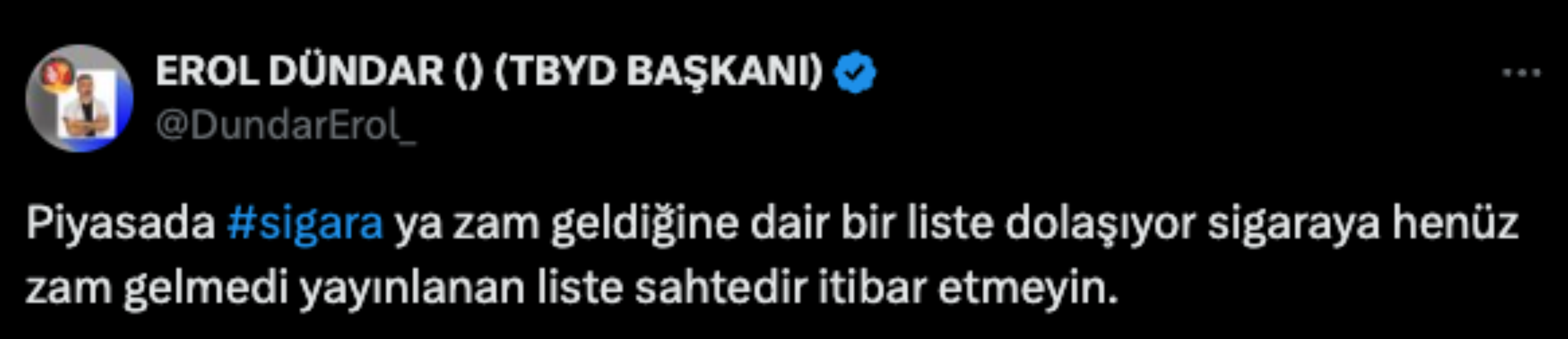 'Philip Morris sigara grubuna zam geldi' iddiası! Erol Dündar gerçeği açıkladı