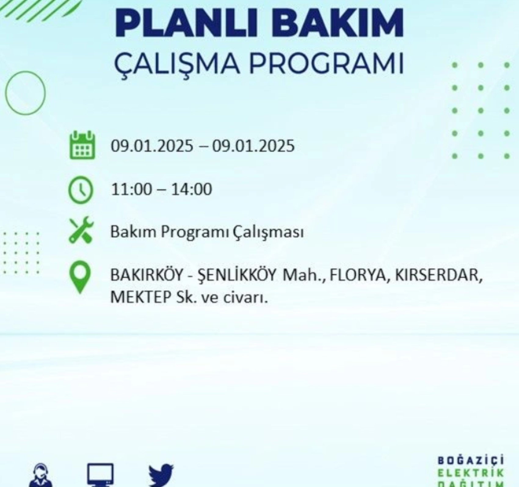 BEDAŞ açıkladı... İstanbul'da elektrik kesintisi: 9 Ocak'ta hangi mahalleler etkilenecek?