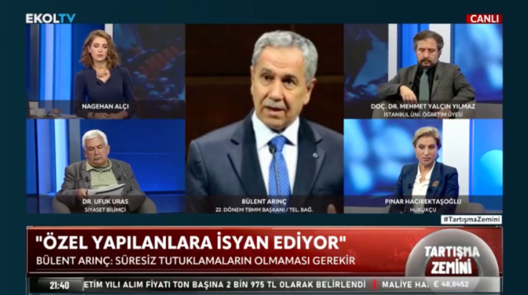 Bülent Arınç'tan Erdoğan'ı kızdıracak 'İmamoğlu' çıkışı