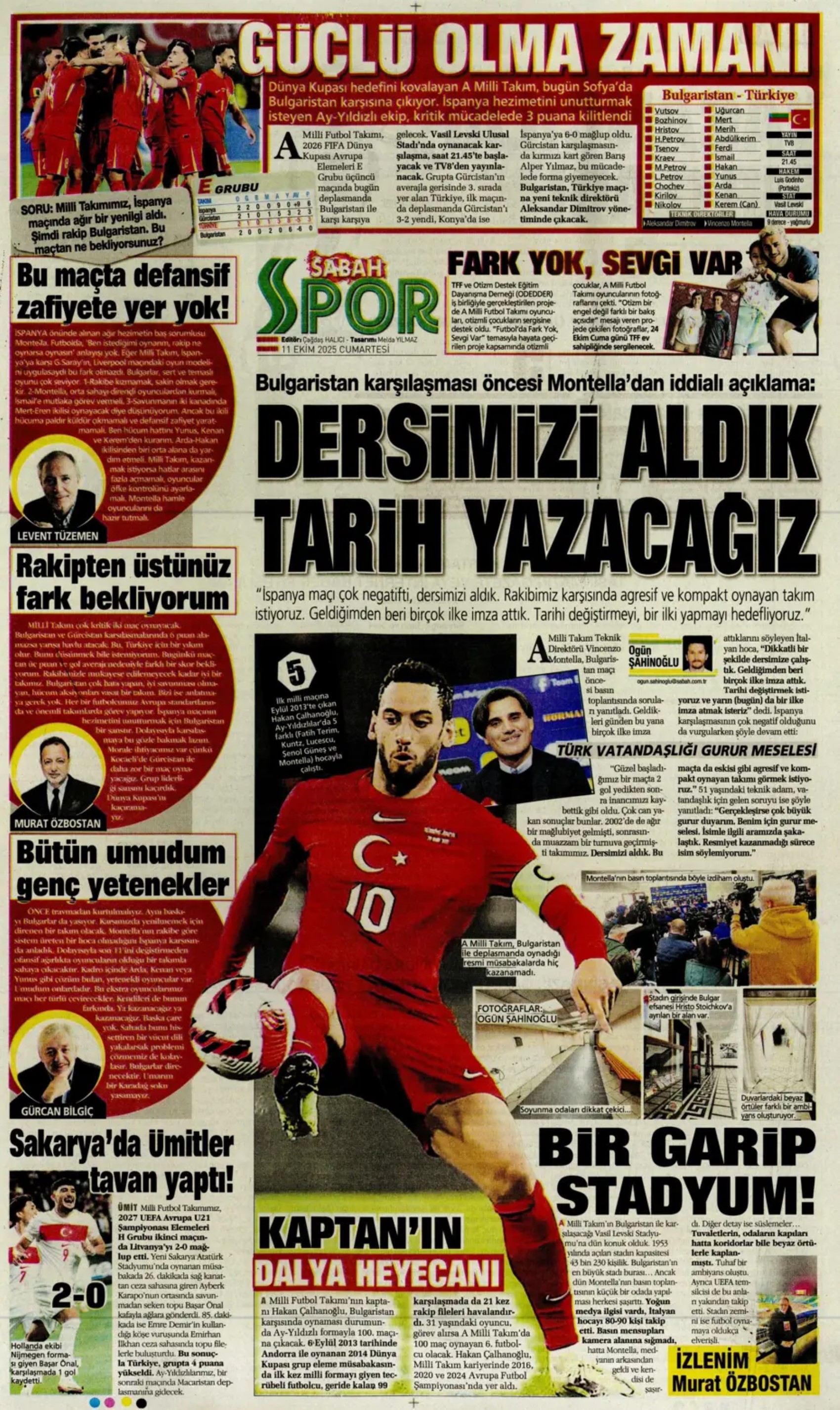 Sporda günün manşetleri... Sergen Yalçın'ın transferde sıradaki hedefi belli oldu: Milli futbolcuyla temasa geçildi
