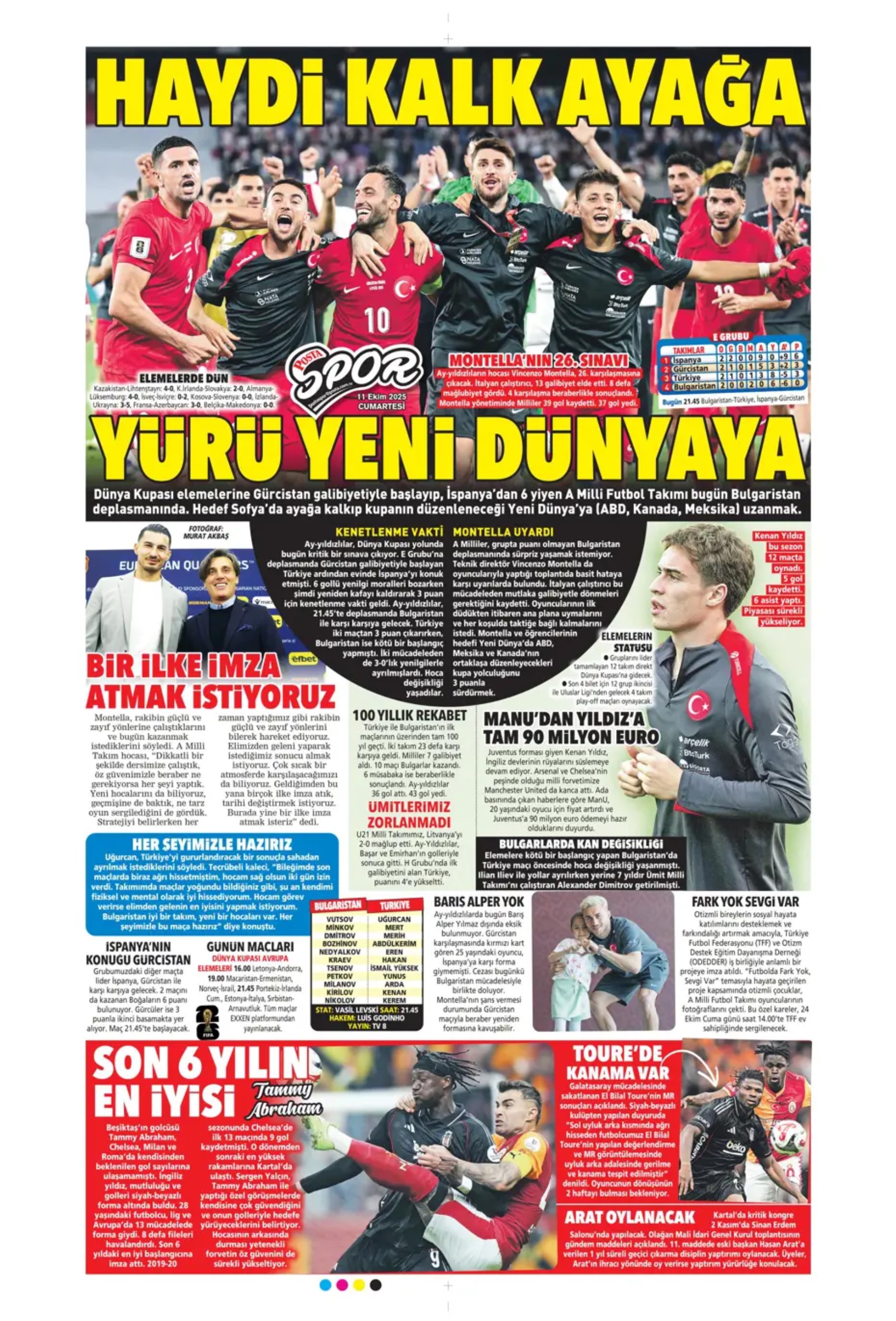Sporda günün manşetleri... Sergen Yalçın'ın transferde sıradaki hedefi belli oldu: Milli futbolcuyla temasa geçildi
