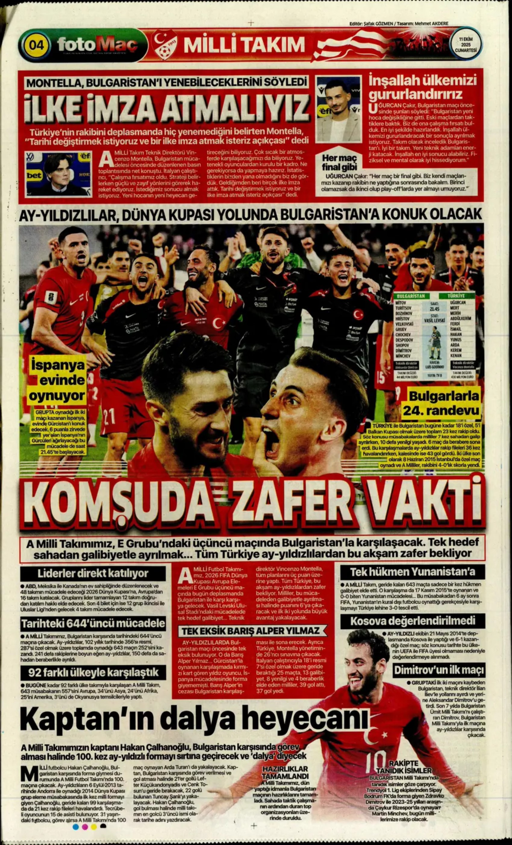 Sporda günün manşetleri... Sergen Yalçın'ın transferde sıradaki hedefi belli oldu: Milli futbolcuyla temasa geçildi