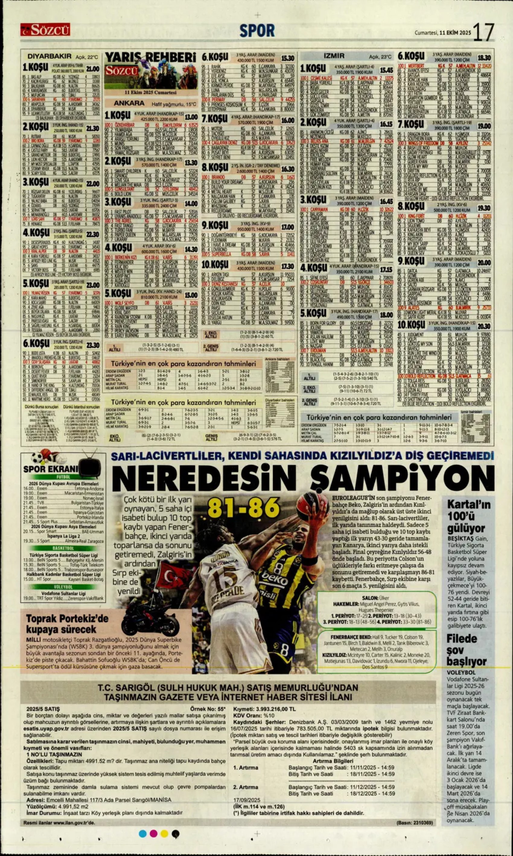 Sporda günün manşetleri... Sergen Yalçın'ın transferde sıradaki hedefi belli oldu: Milli futbolcuyla temasa geçildi