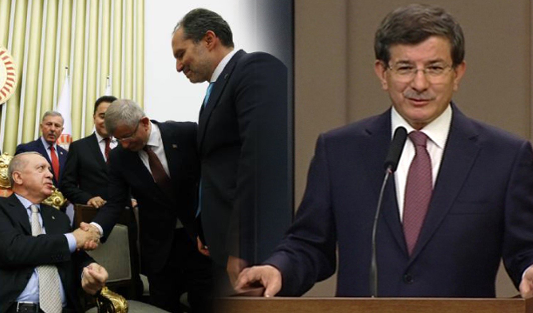 Ahmet Davutoğlu'dan 'fotoğraf' yanıtı: Cumhurbaşkanına gereken saygıyı göstermek boynumuzun borcudur