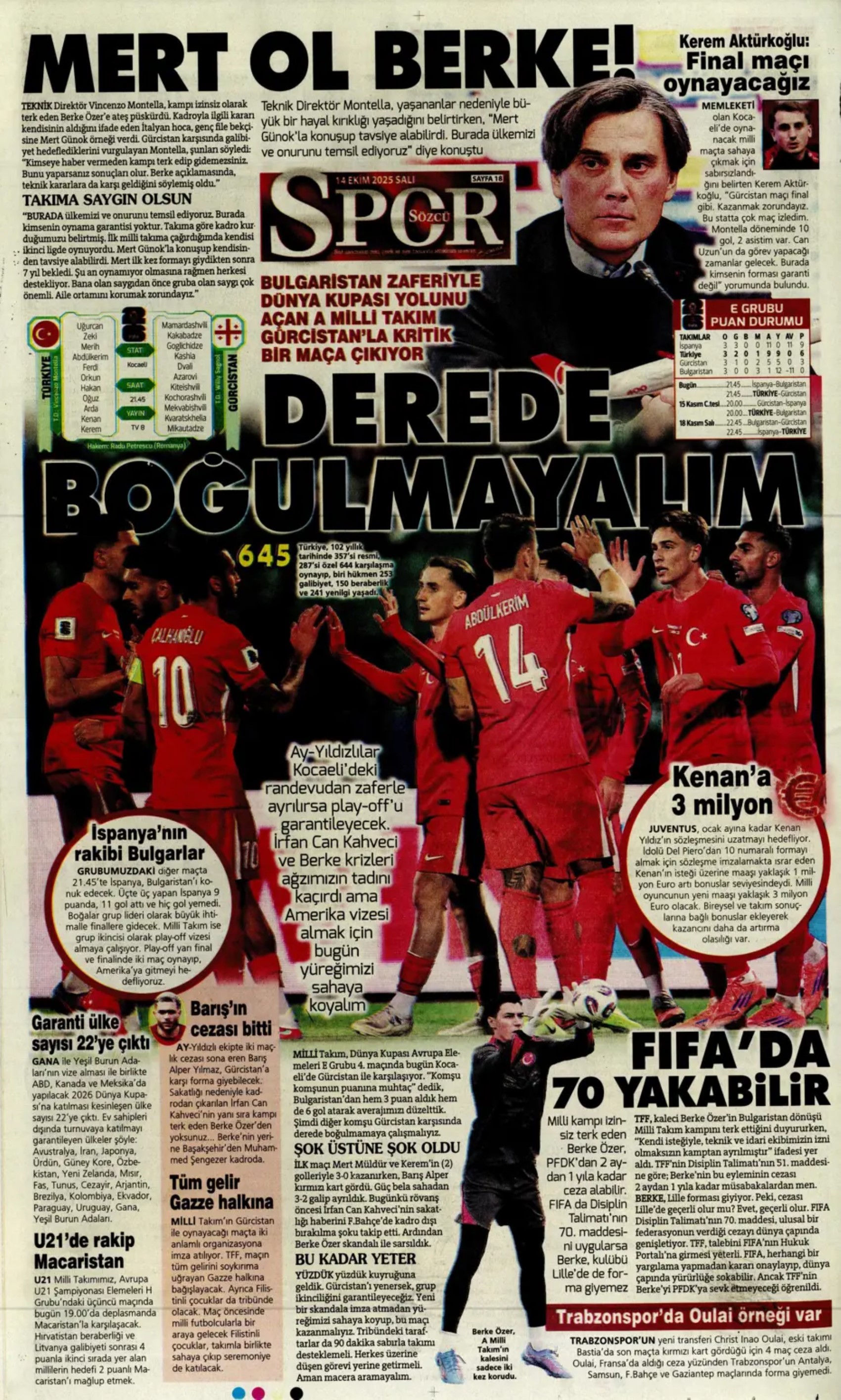 Sporda günün manşetleri... Sürpriz İrfan Can Kahveci gelişmesi: Ezeli rakip devreye girdi