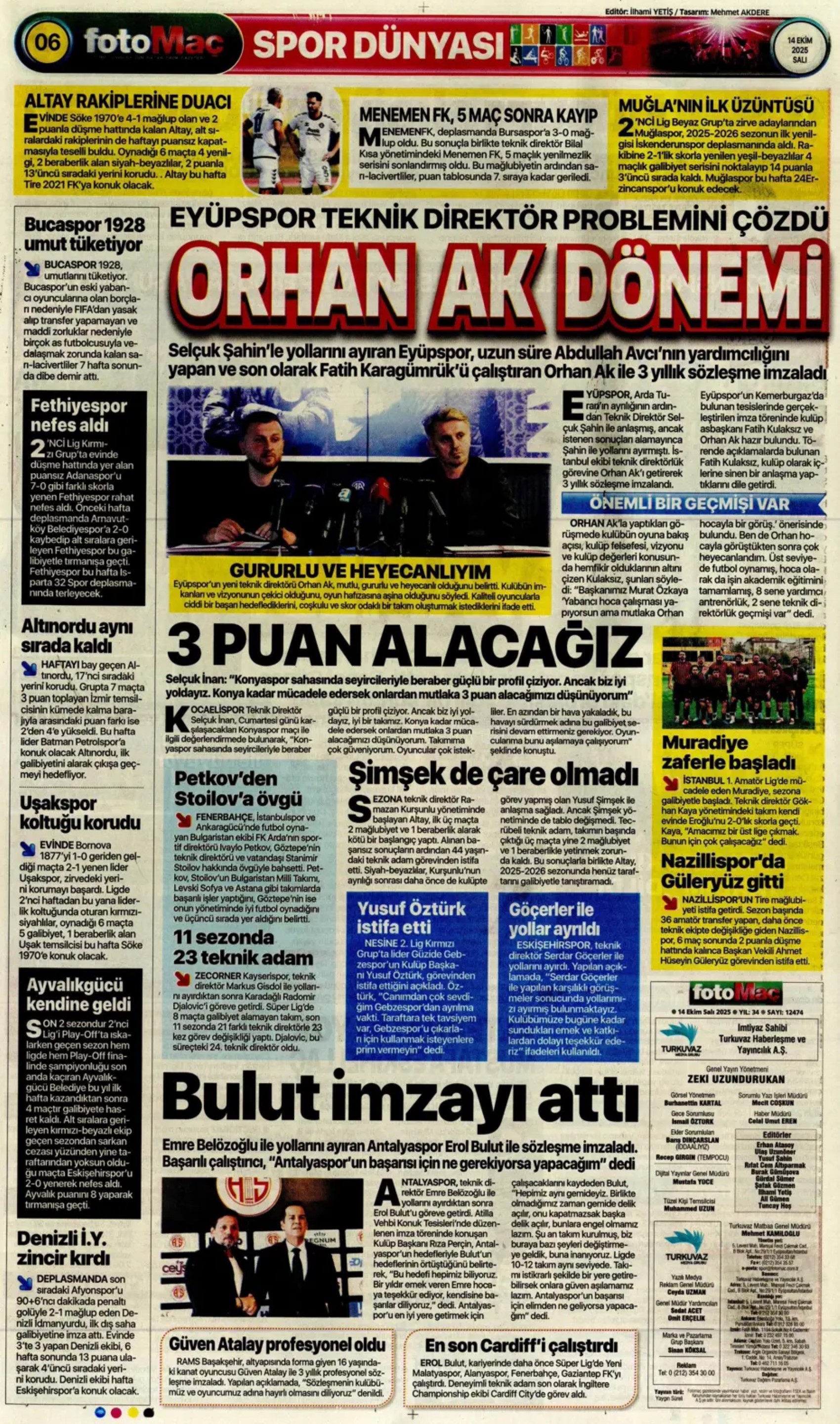 Sporda günün manşetleri... Sürpriz İrfan Can Kahveci gelişmesi: Ezeli rakip devreye girdi