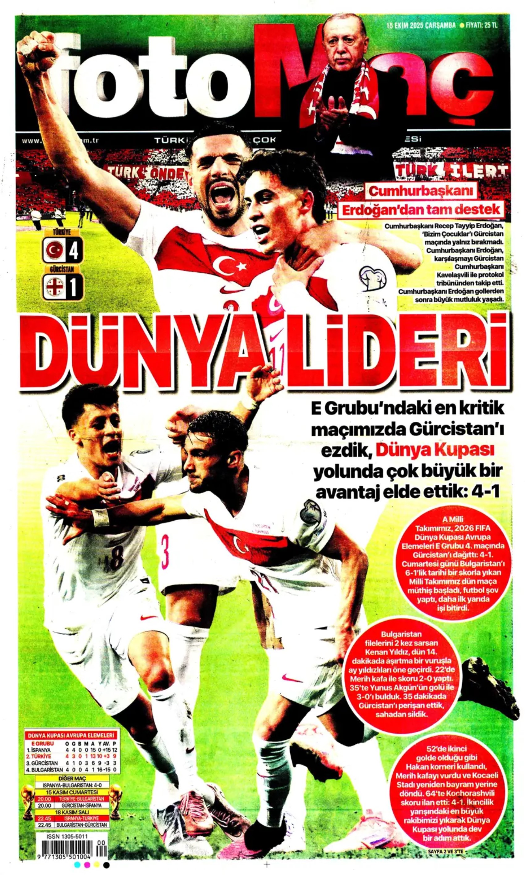 Sporda günün manşetleri... Fenerbahçe'de gözler Sadettin Saran'da
