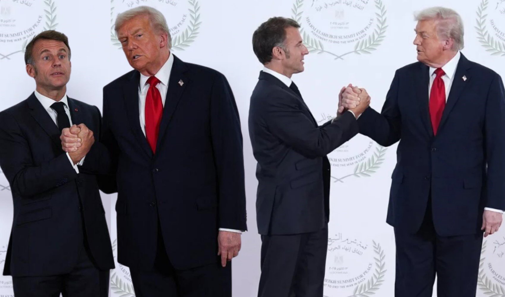 Tokalaşmaları gündem olmuştu: Trump ve Macron arasında soğuk rüzgarlar esti!