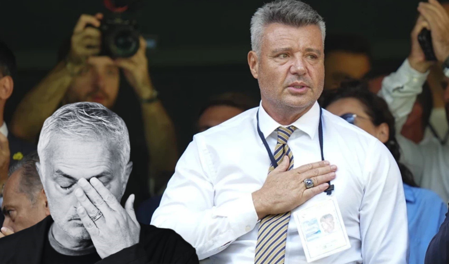 Sadettin Saran, Jose Mourinho'yu topa tuttu!