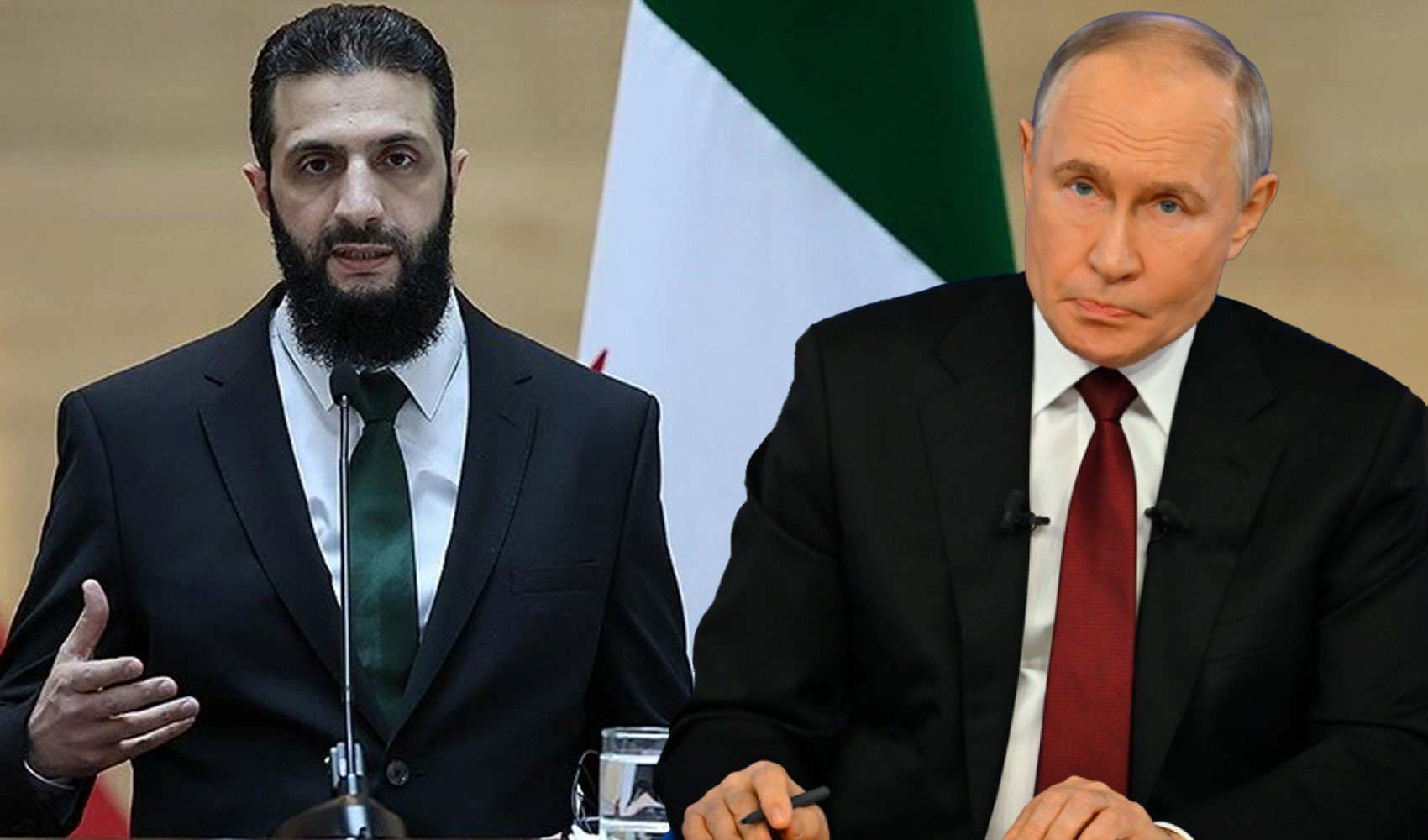 Moskova'da Putin ile Şara arasında kritik görüşme: 'Esad'ı isteyecek' iddiası
