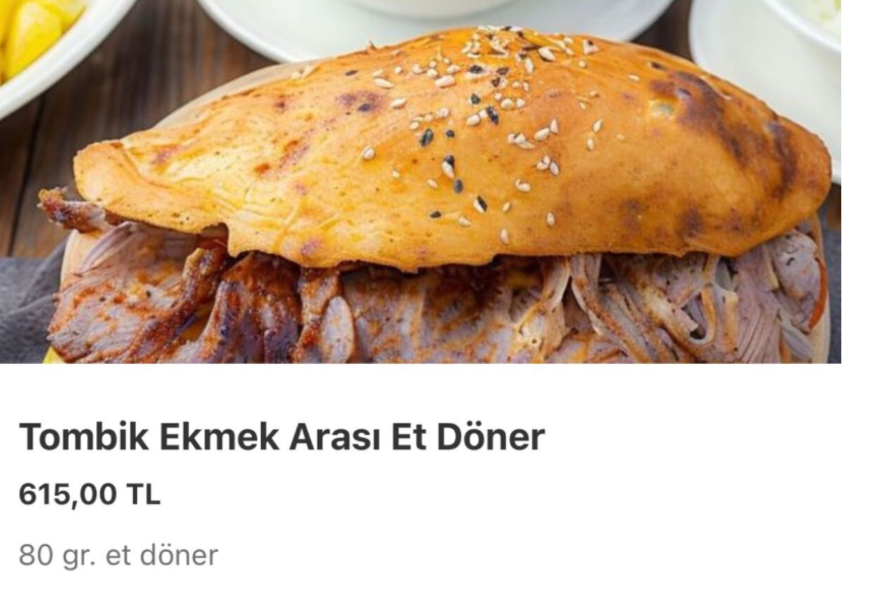 80 gram et dönerin fiyatı şok etti, sosyal medyada fırtına koptu: Boykot çağrısı geldi!