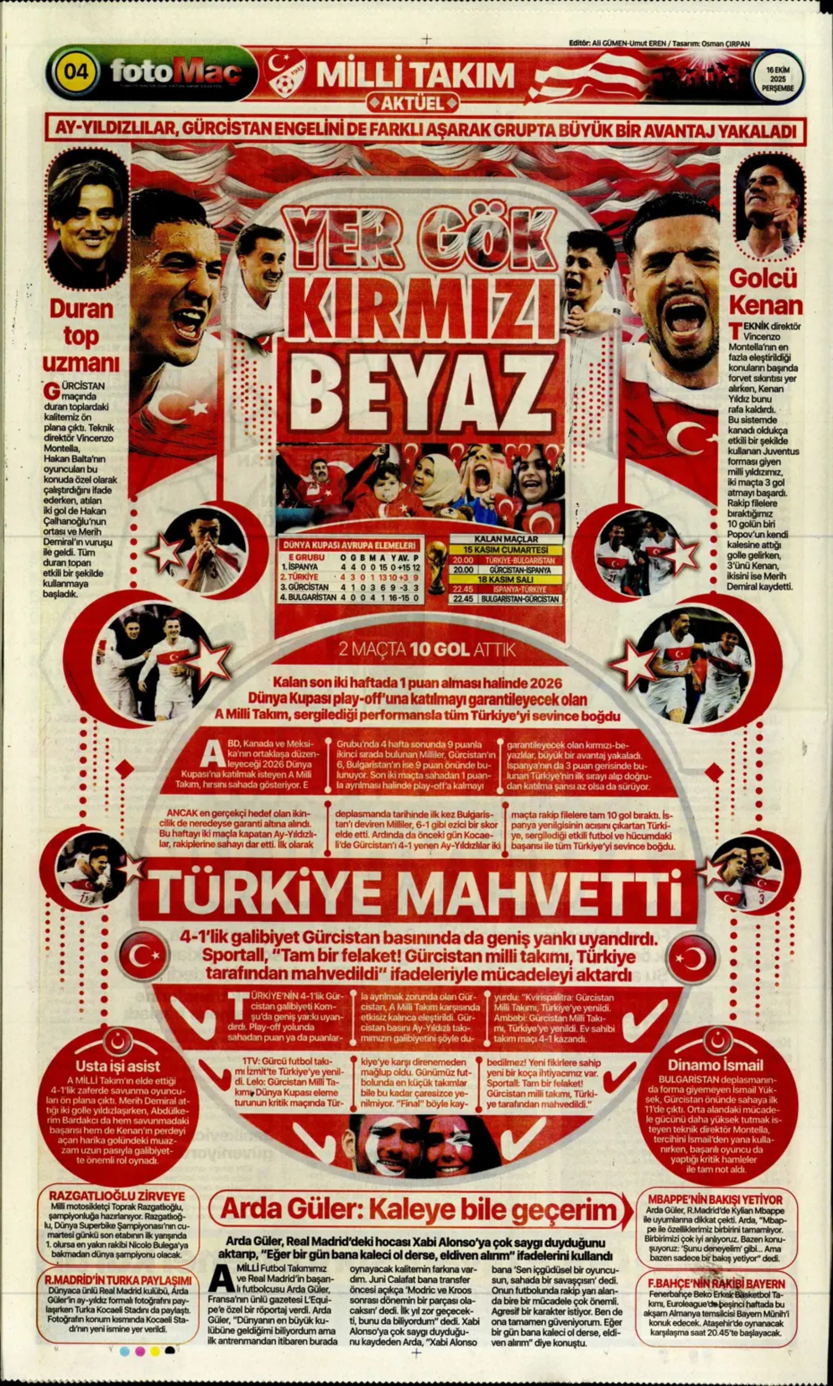 Sporda günün manşetleri... Fenerbahçe, santrafor transferinde gözünü o isme dikti