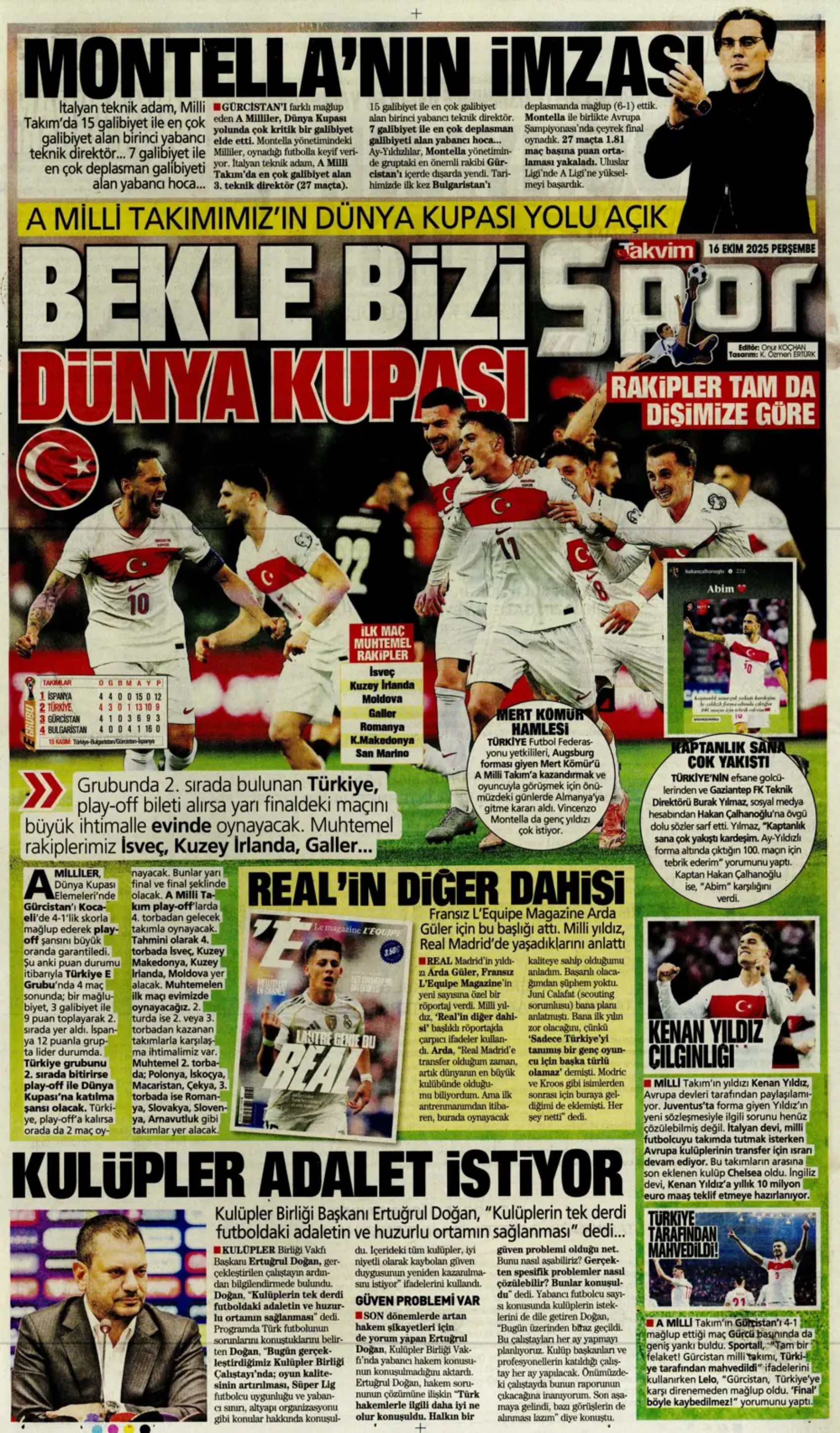 Sporda günün manşetleri... Fenerbahçe, santrafor transferinde gözünü o isme dikti