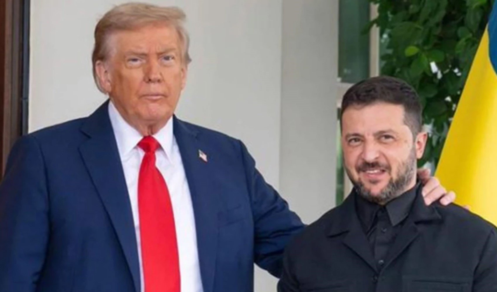 Trump-Zelenski görüşmesi başladı