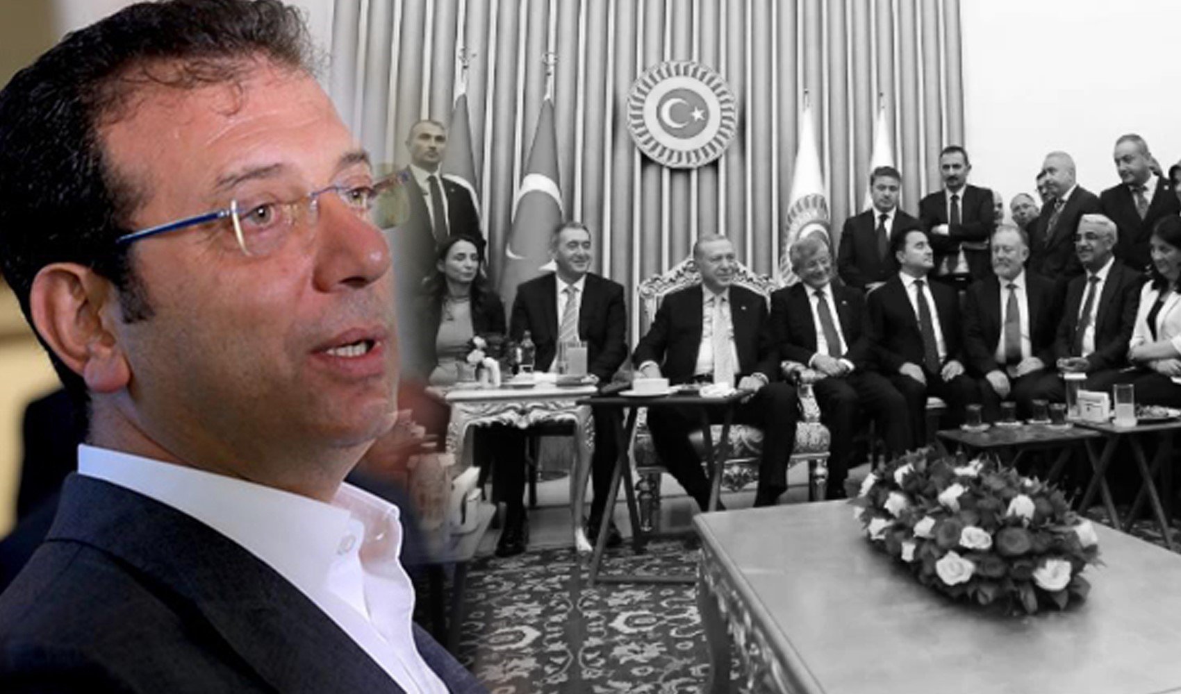 İmamoğlu'ndan 'TBMM'de çekilen siyasi parti liderlerinin pozuna' yorum: İktidarın çaresizliğinin karesi