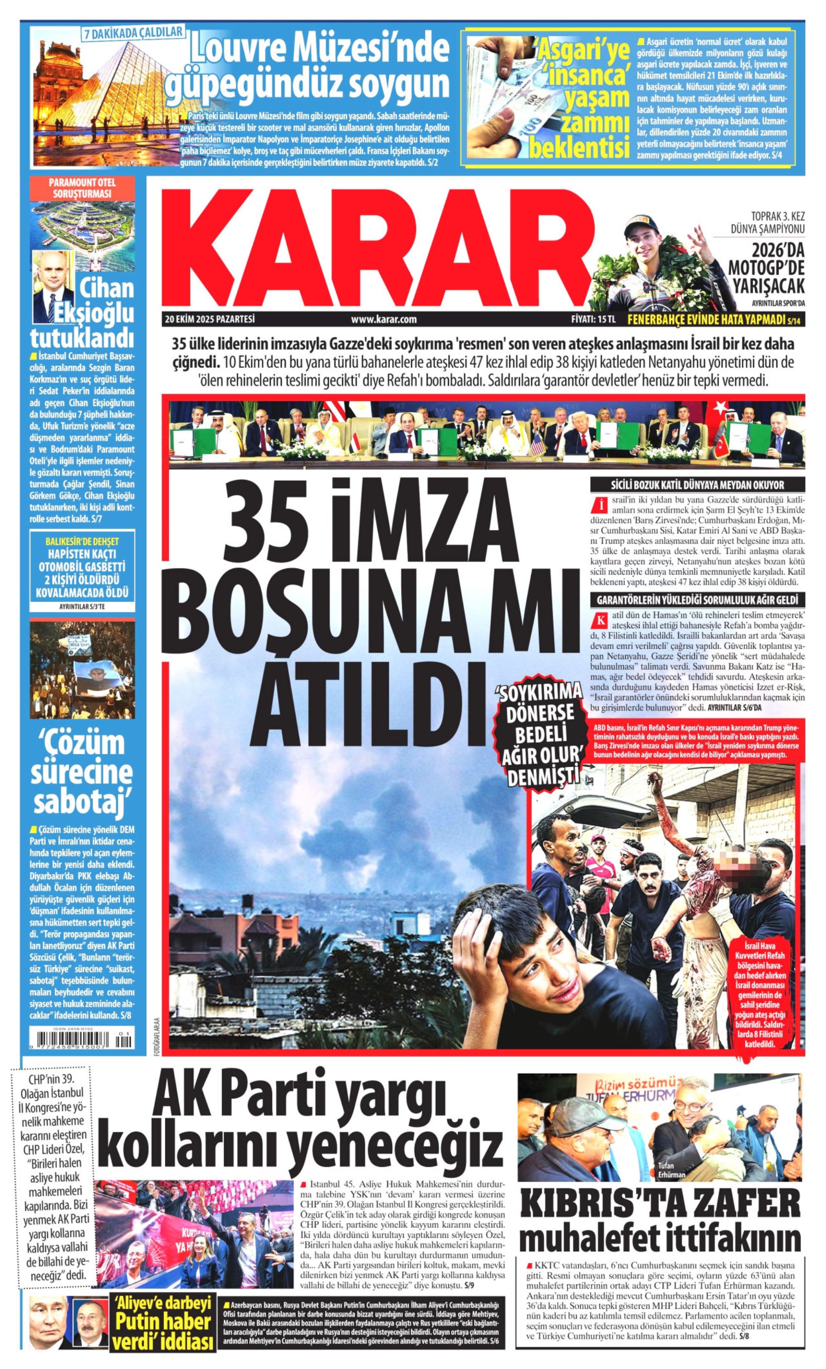 Tufan Erhürman kazandı: Gazeteler KKTC seçimlerinin sonucunu nasıl gördü? (20 Ekim 2025 gazete manşetleri)
