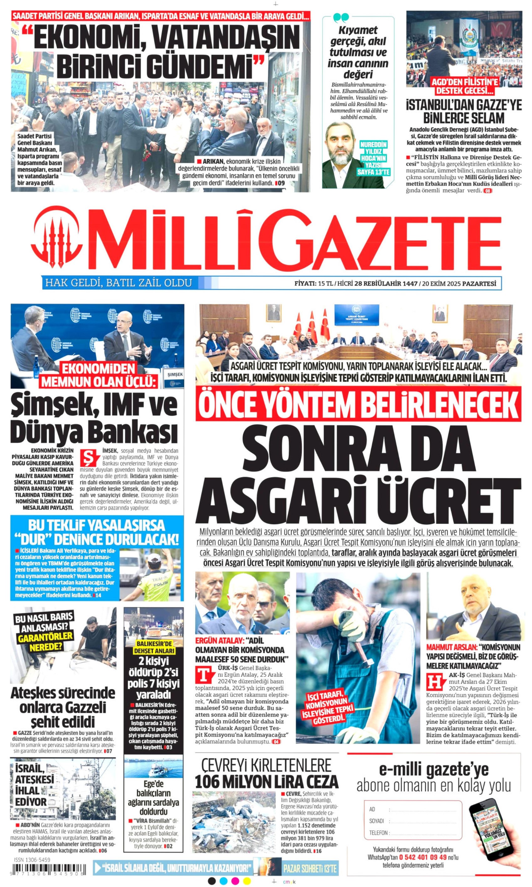 Tufan Erhürman kazandı: Gazeteler KKTC seçimlerinin sonucunu nasıl gördü? (20 Ekim 2025 gazete manşetleri)