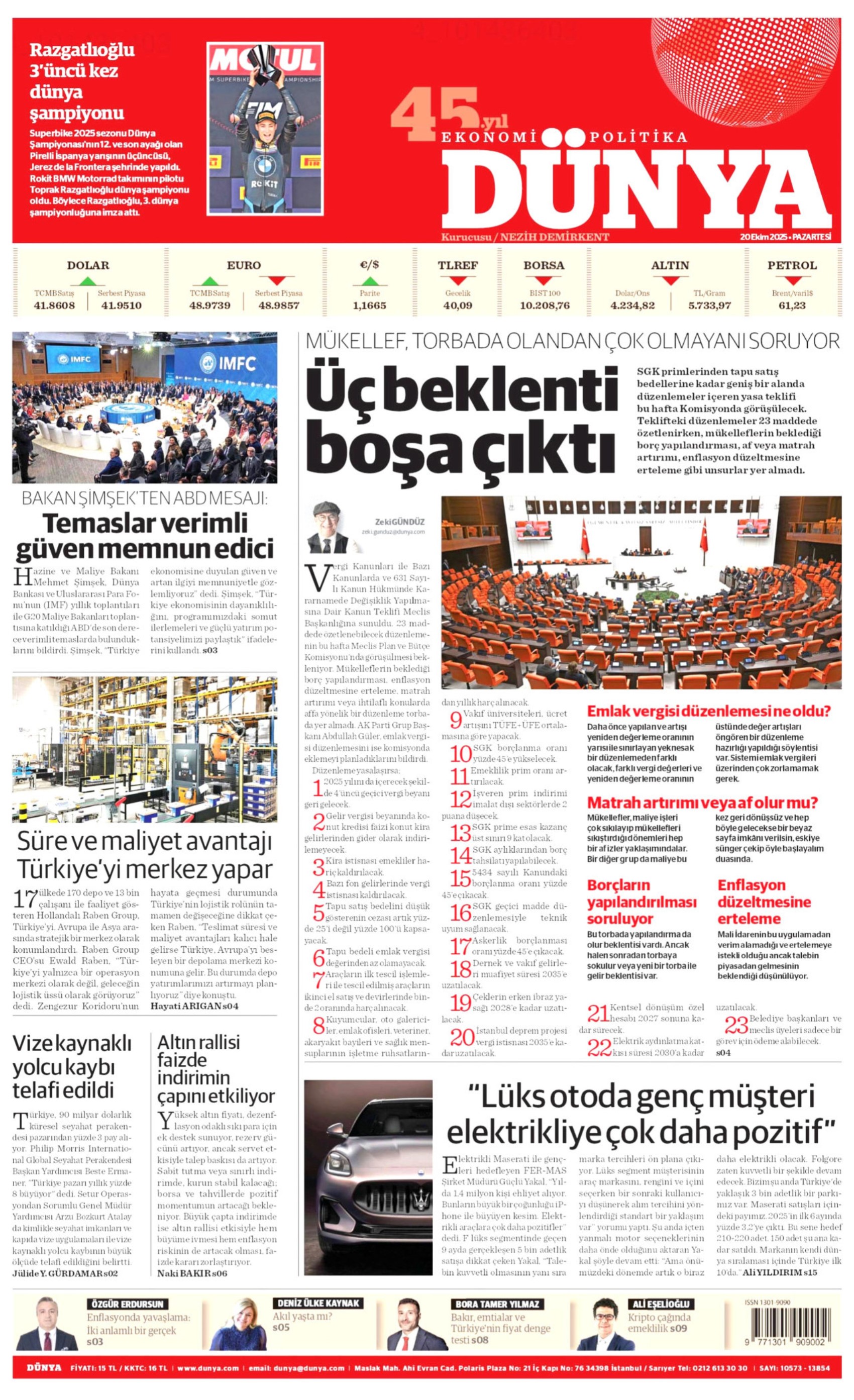 Tufan Erhürman kazandı: Gazeteler KKTC seçimlerinin sonucunu nasıl gördü? (20 Ekim 2025 gazete manşetleri)