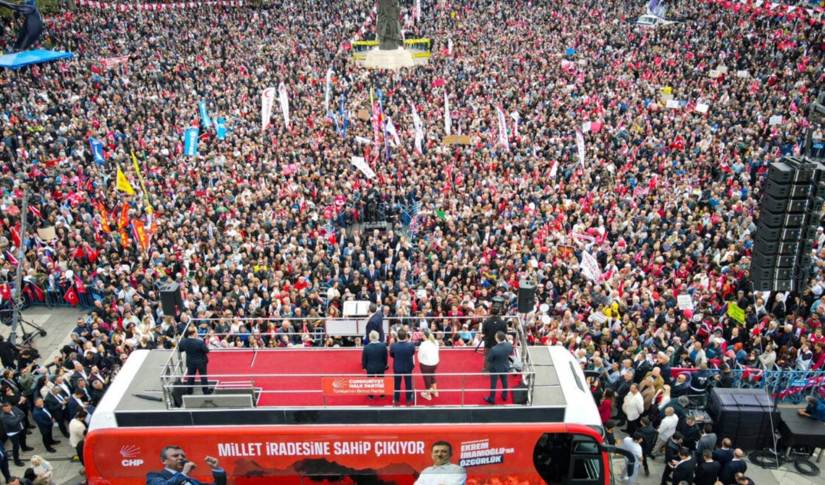 CHP'nin 63. mitinginin yeni adresi belli oldu