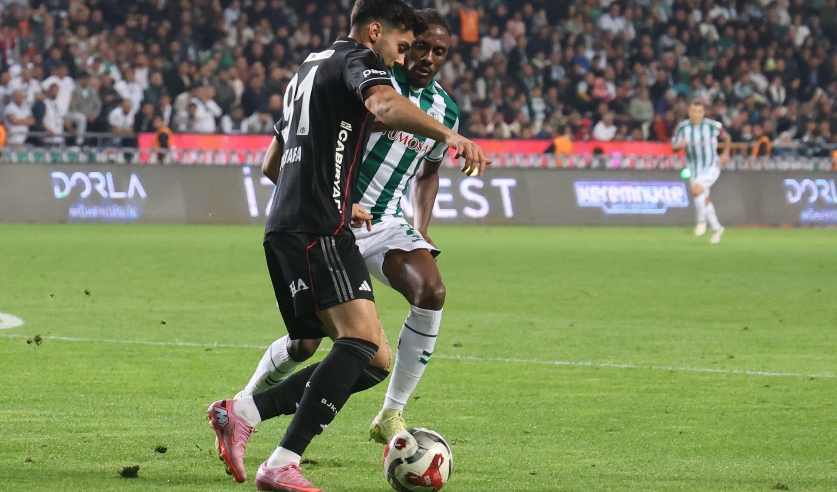 Beşiktaş, Konya'dan 3 puanla ayrıldı