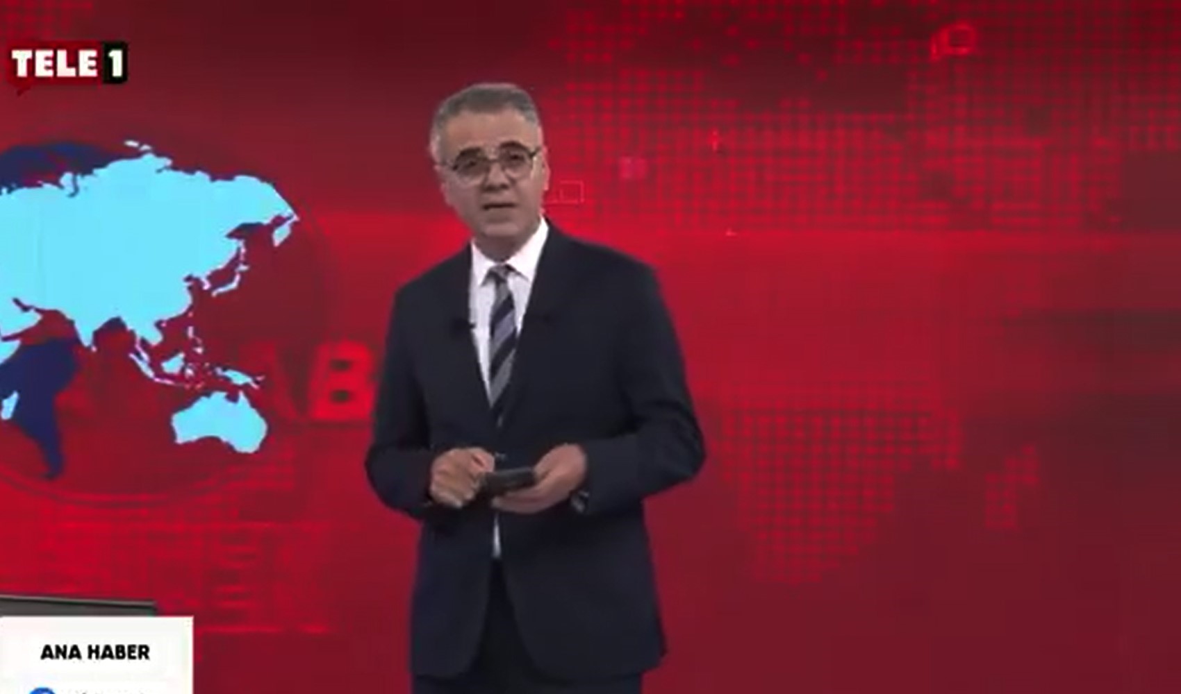 TELE 1 canlı yayını Ana Haber bülteni sırasında sonlandırıldı: İşte o anlar