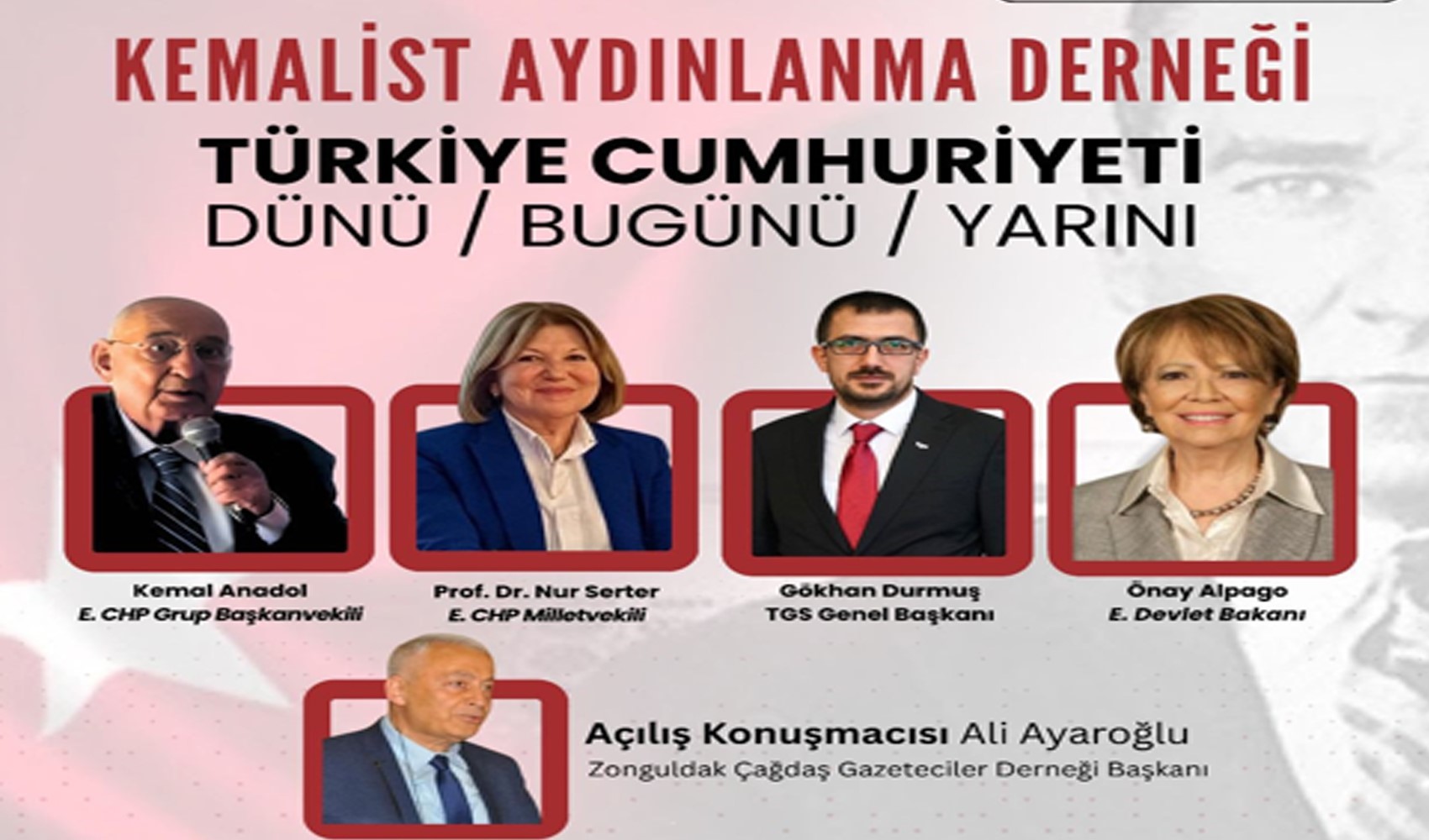 Kemalist Aydınlanma Derneği, Cumhuriyet’in 102. yılını düzenleyeceği etkinliklerle kutlayacak