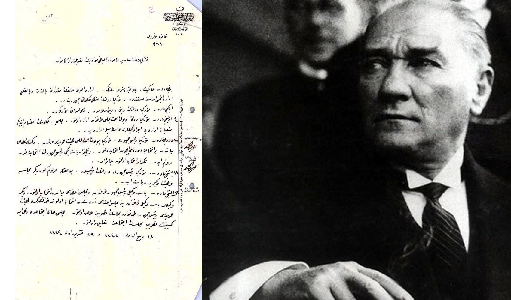 İlber Ortaylı'dan 29 Ekim Cumhuriyet Bayramı'na özel paylaşım: Cumhuriyet'in ilân belgesi