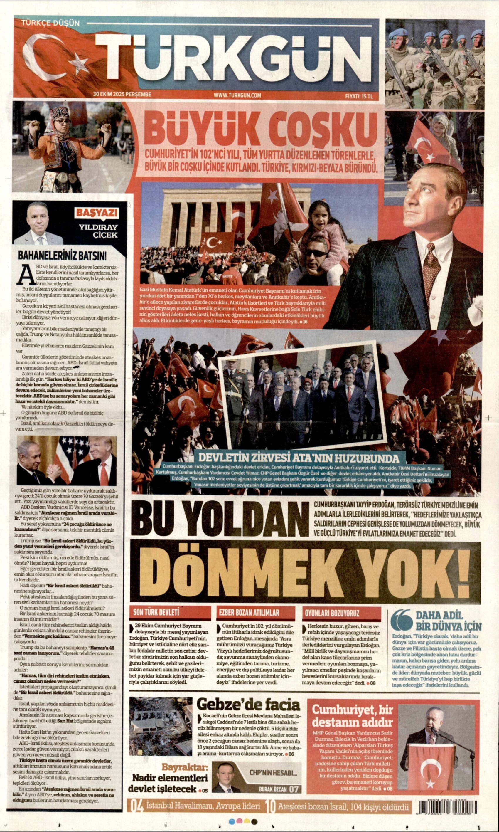 Aynı aileden 4 kişi hayatını kaybetti! Gebze'de çöken bina faciası gazetelerde: 'Ölüm göz göre göre gelmiş'