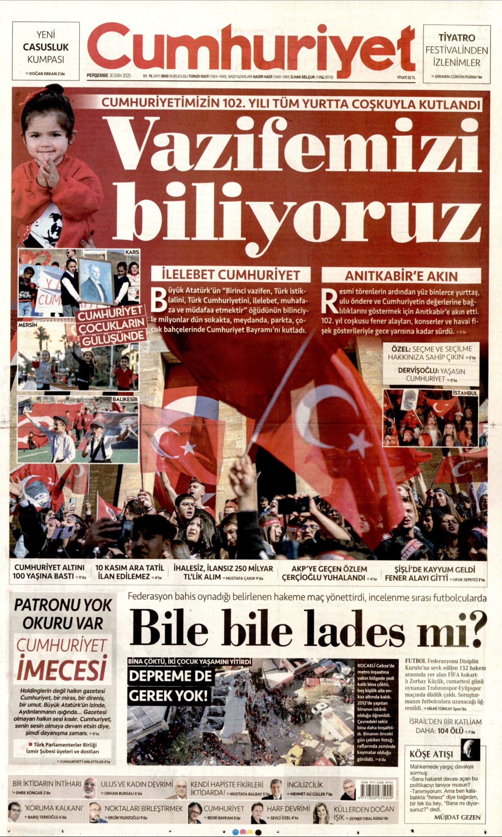 Aynı aileden 4 kişi hayatını kaybetti! Gebze'de çöken bina faciası gazetelerde: 'Ölüm göz göre göre gelmiş'