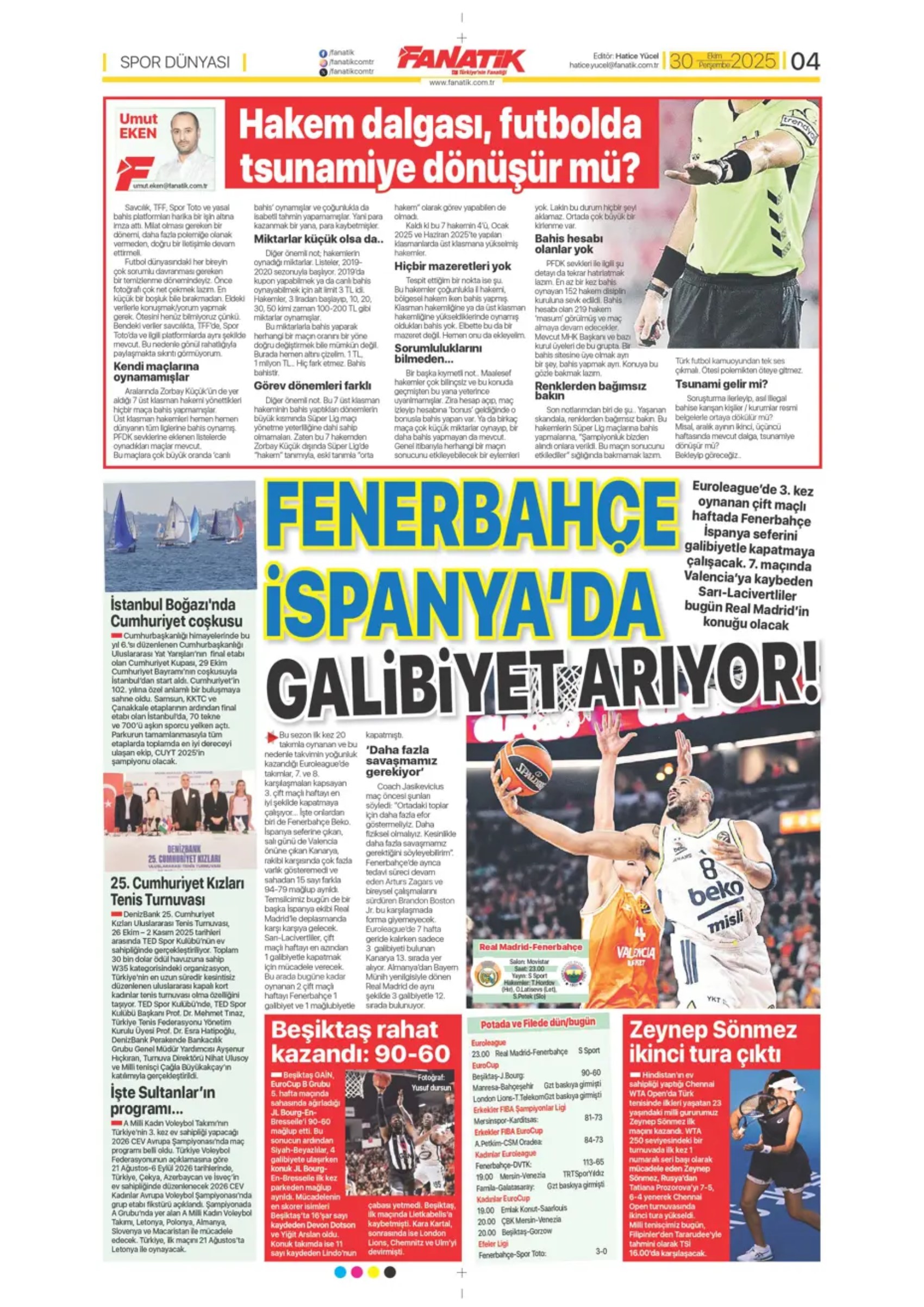 Sporda günün manşetleri... Alexander Sörloth transferini başkan bitiriyor