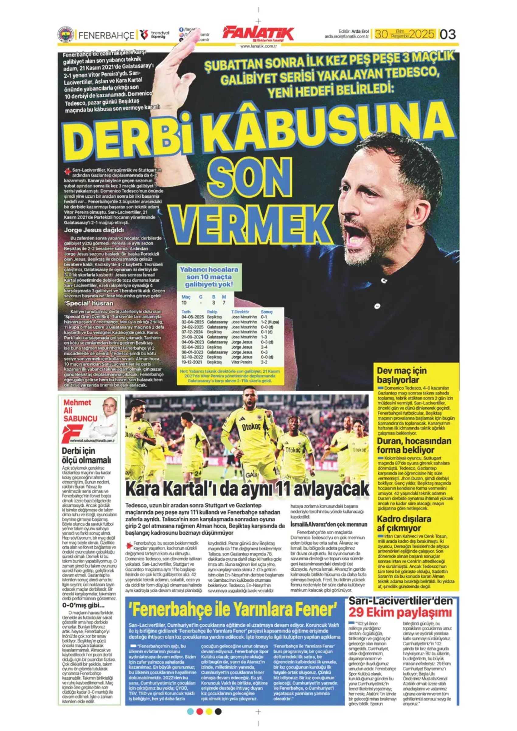 Sporda günün manşetleri... Alexander Sörloth transferini başkan bitiriyor