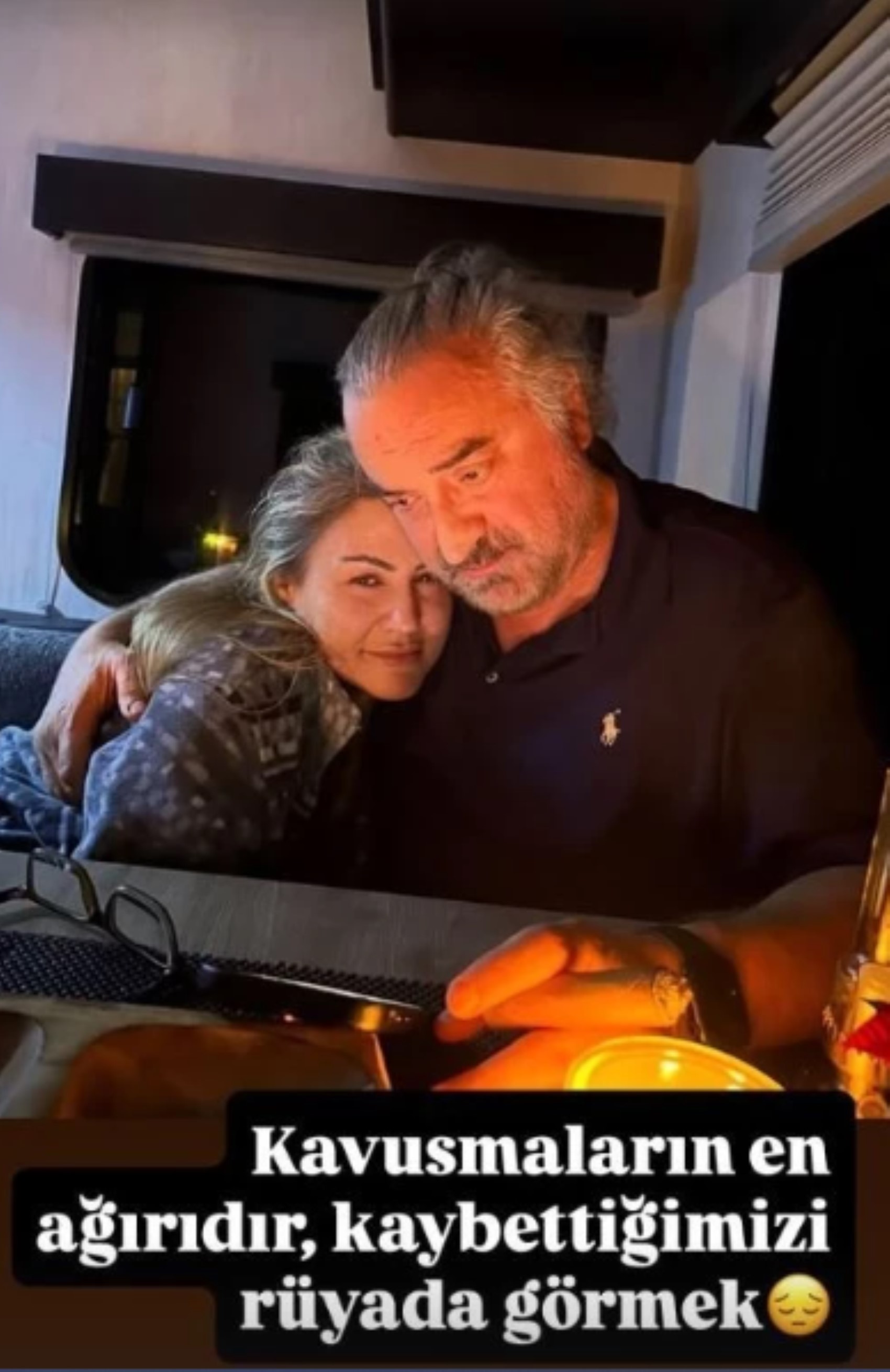 Volkan Konak'ın 35 yıllık eşinden duygusal paylaşım: Kavuşmaların en ağırıdır