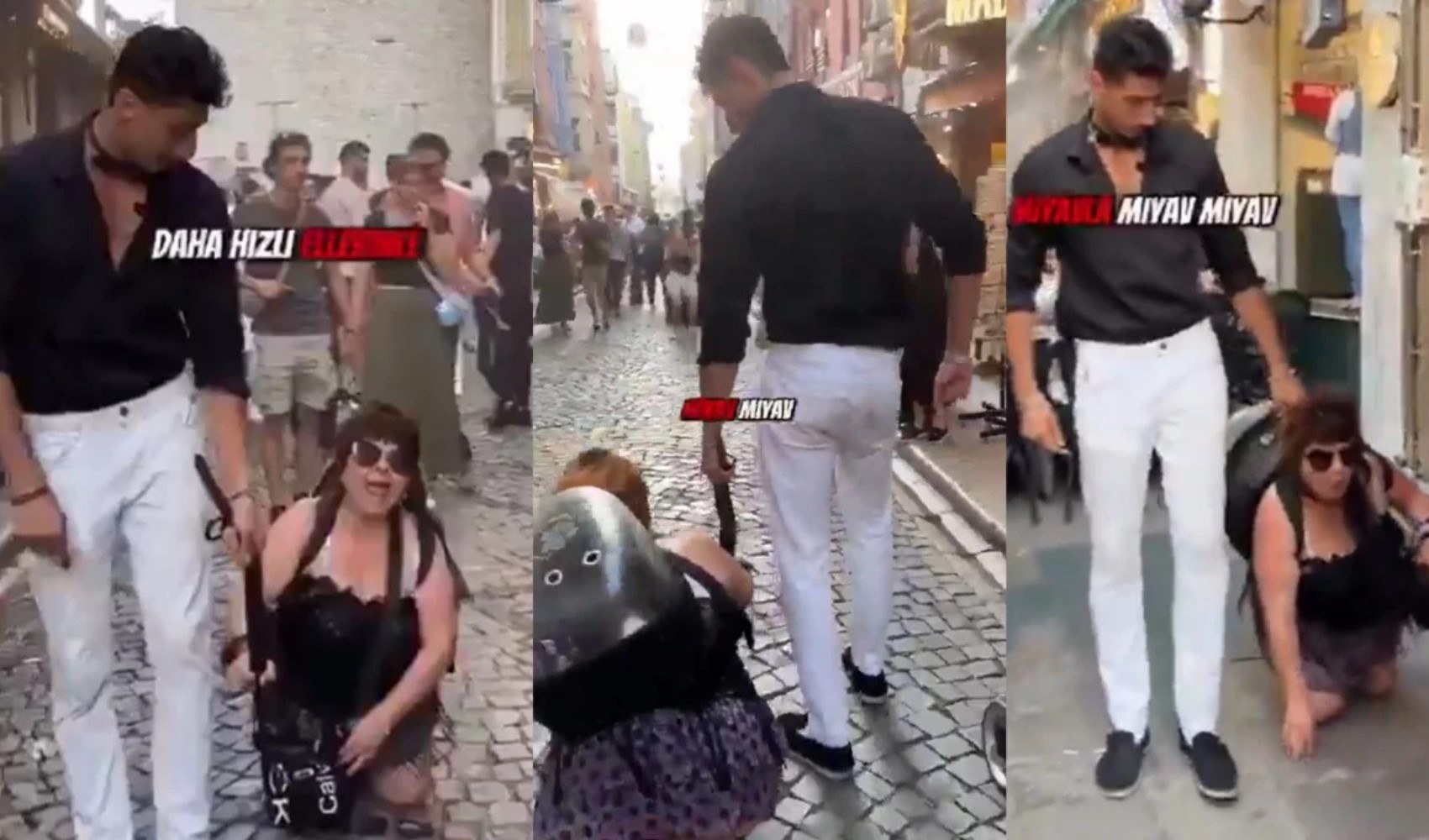 Beyoğlu'nda kadına tasma takılmıştı: 2 şüpheli tutuklandı