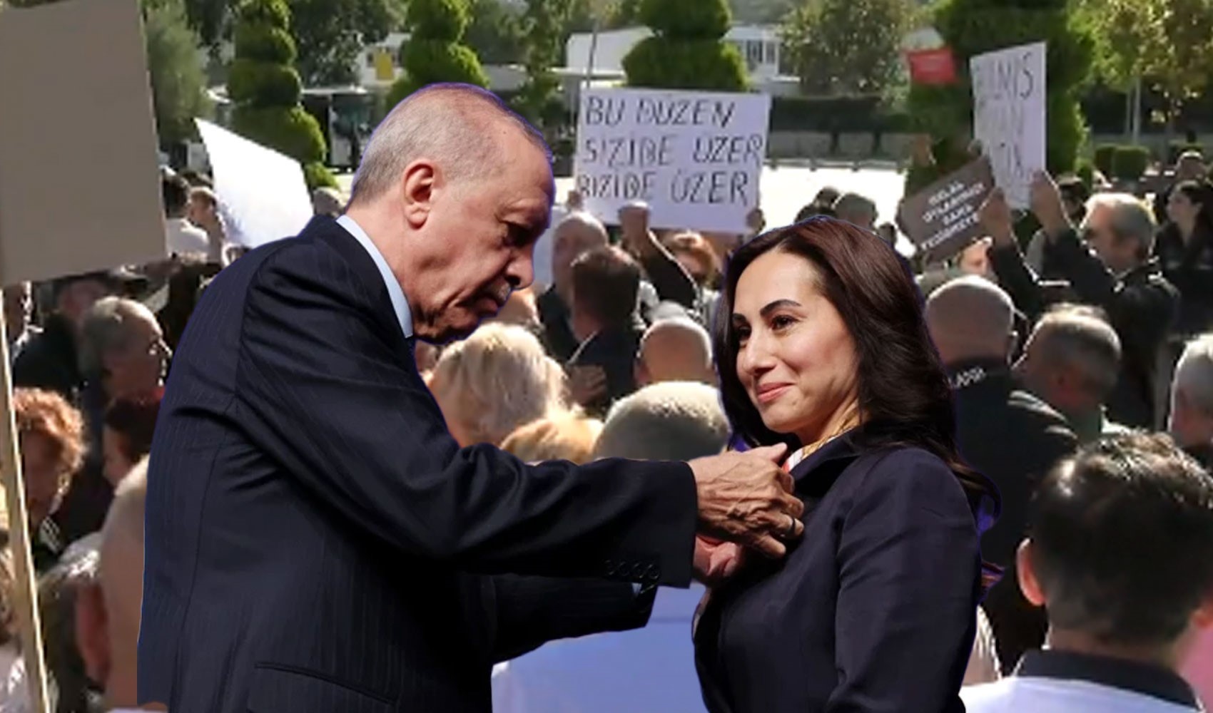 AKP'ye geçen Özlem Vural Gürzel'e şok protesto