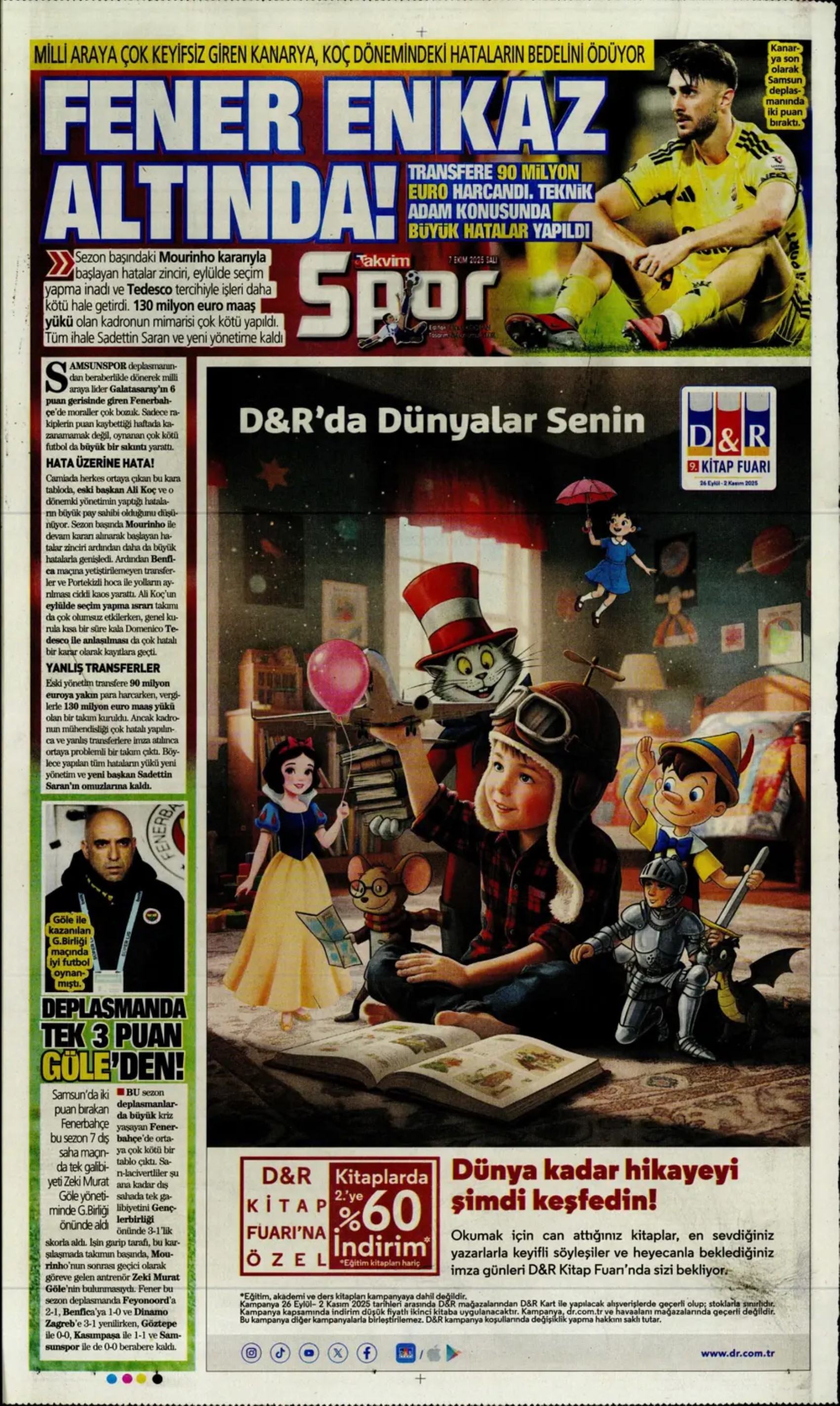 Sporda günün manşetleri: Fenerbahçe, devre arasında Suudi Arabistan'dan bir yıldız daha getiriyor