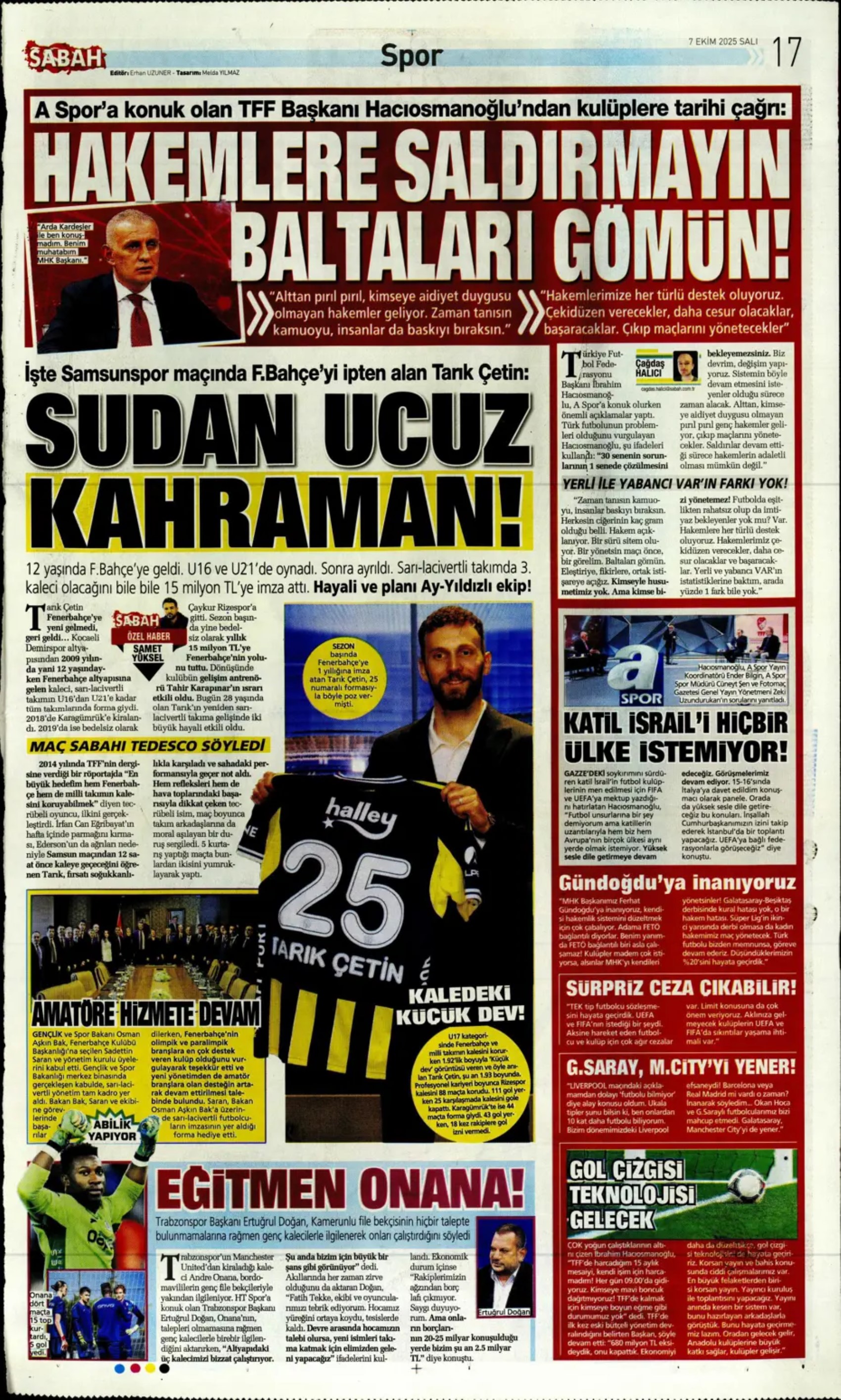 Sporda günün manşetleri: Fenerbahçe, devre arasında Suudi Arabistan'dan bir yıldız daha getiriyor