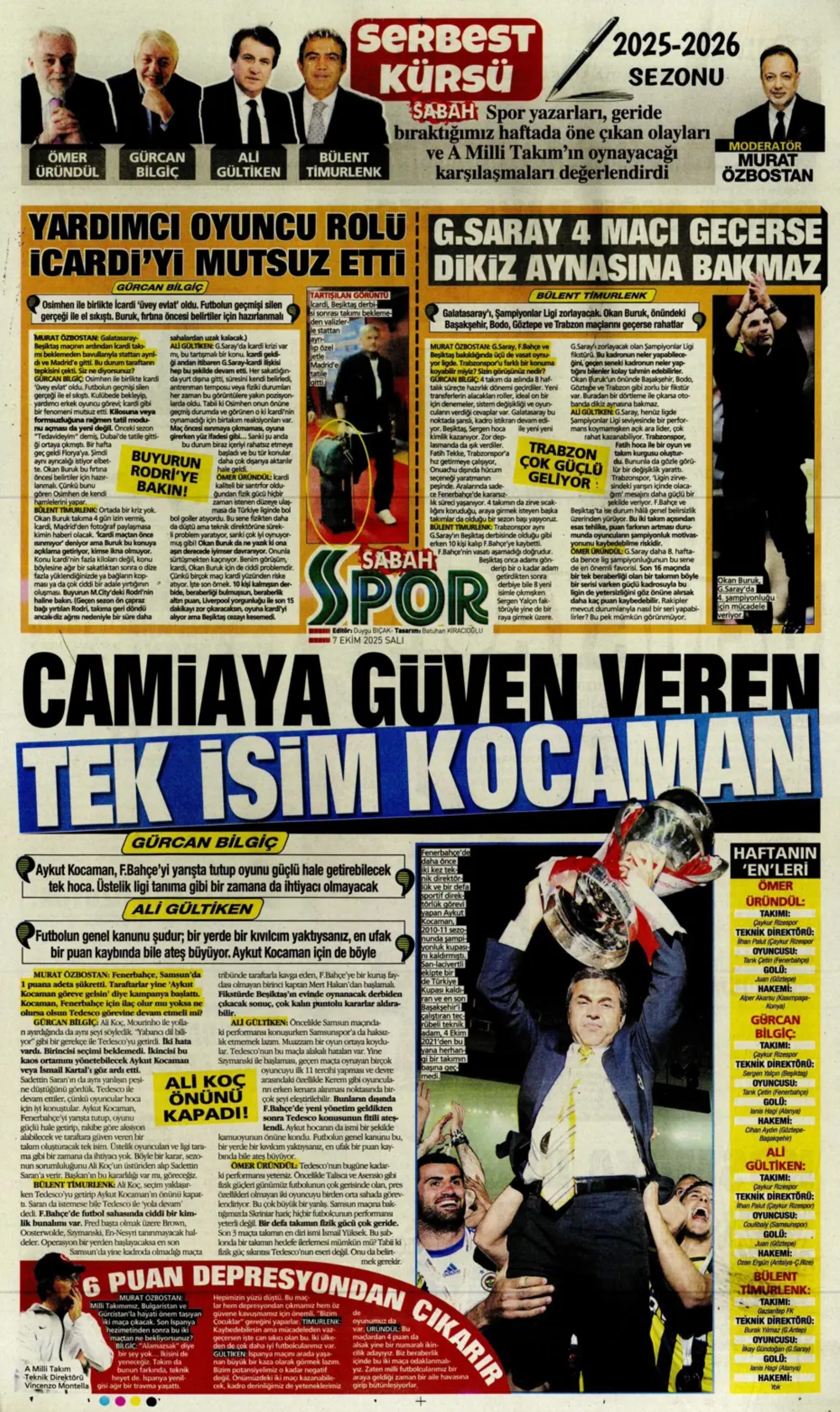 Sporda günün manşetleri: Fenerbahçe, devre arasında Suudi Arabistan'dan bir yıldız daha getiriyor