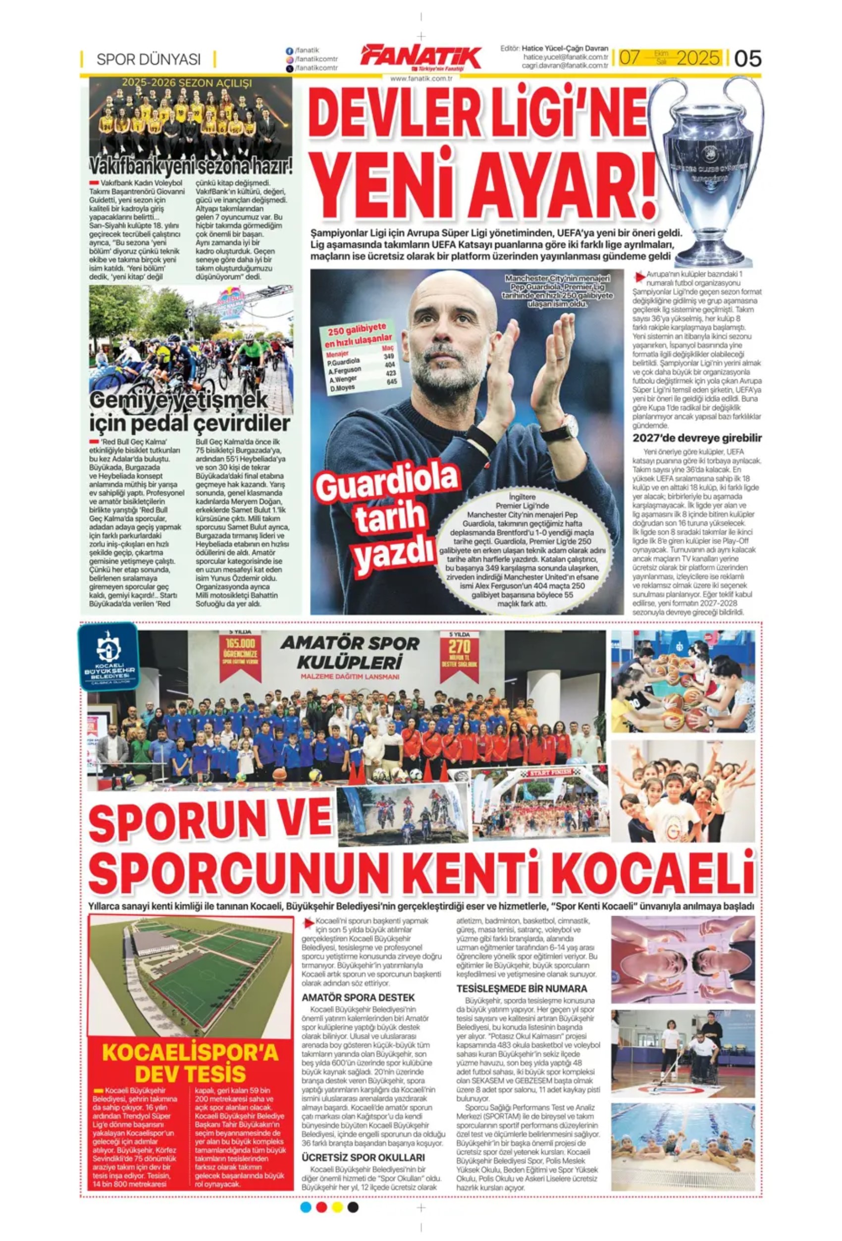 Sporda günün manşetleri: Fenerbahçe, devre arasında Suudi Arabistan'dan bir yıldız daha getiriyor