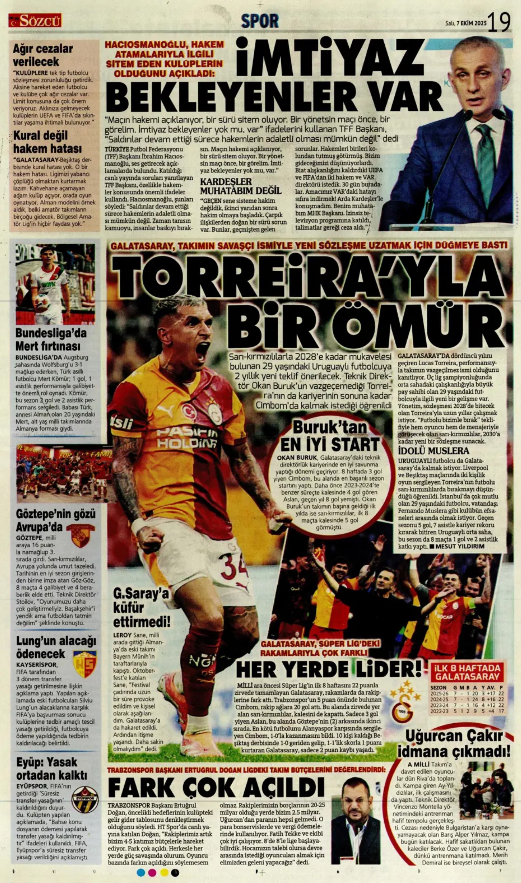 Sporda günün manşetleri: Fenerbahçe, devre arasında Suudi Arabistan'dan bir yıldız daha getiriyor