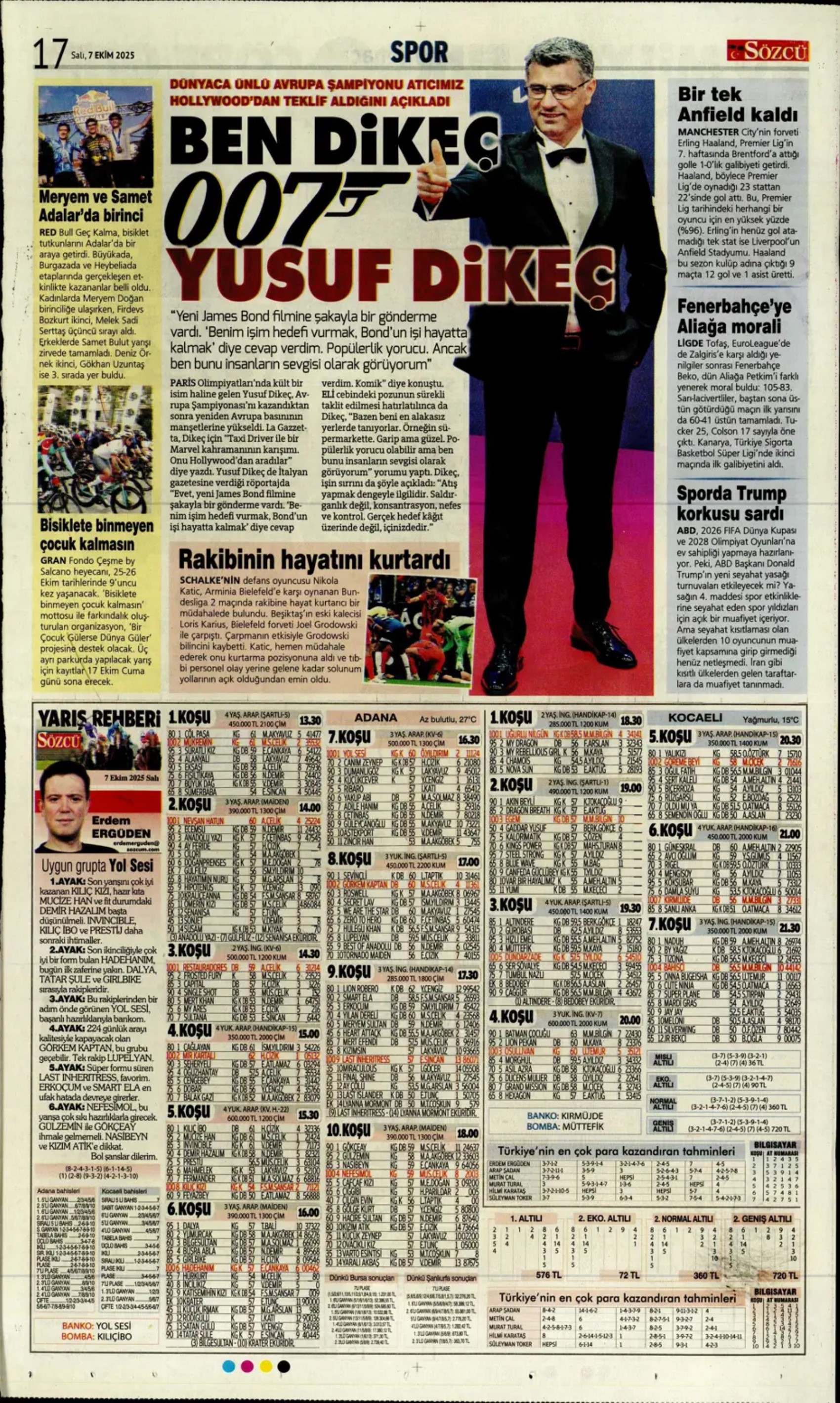 Sporda günün manşetleri: Fenerbahçe, devre arasında Suudi Arabistan'dan bir yıldız daha getiriyor