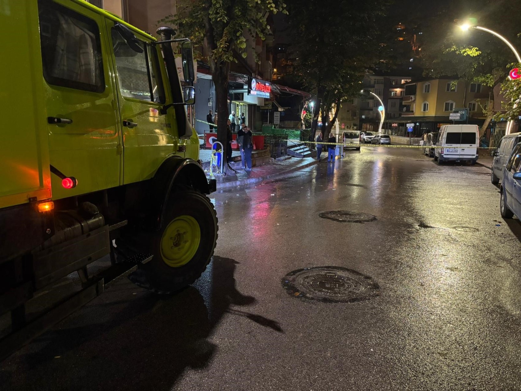 Jiletle çevreye rahatsızlık veren şahıs silahla vuruldu