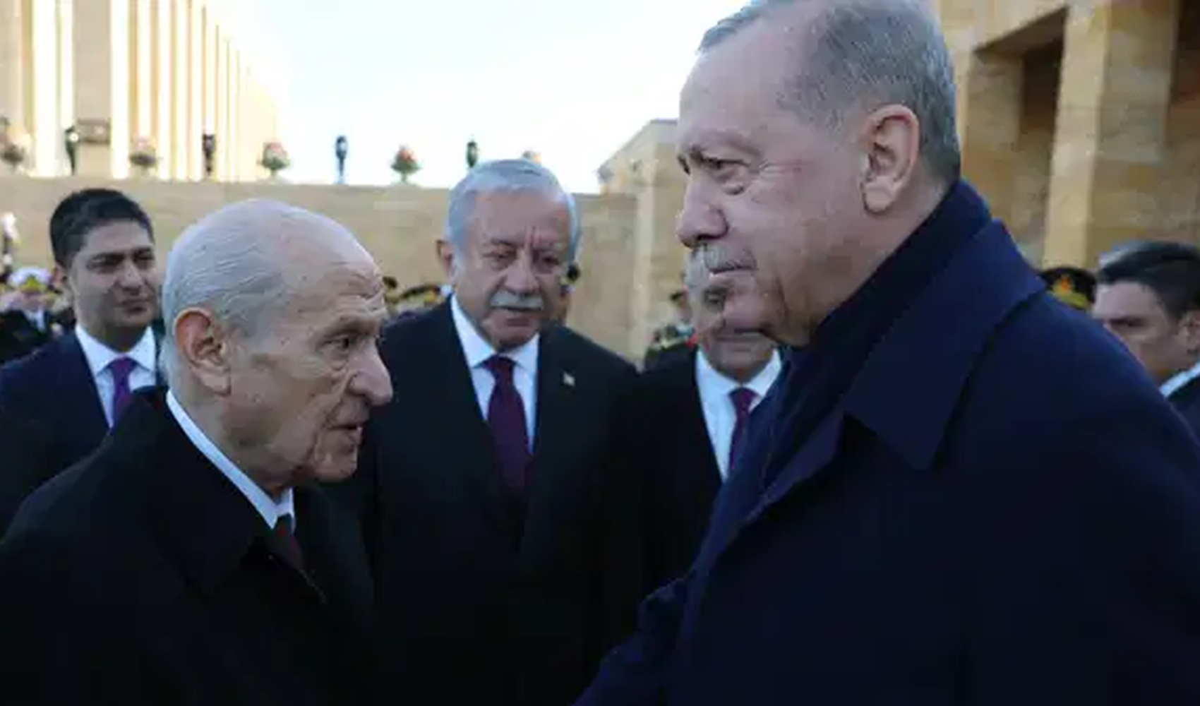 Erdoğan ve Bahçeli 'Cumhur'da çatlak' iddialarından sonra ilk kez bir araya geldi