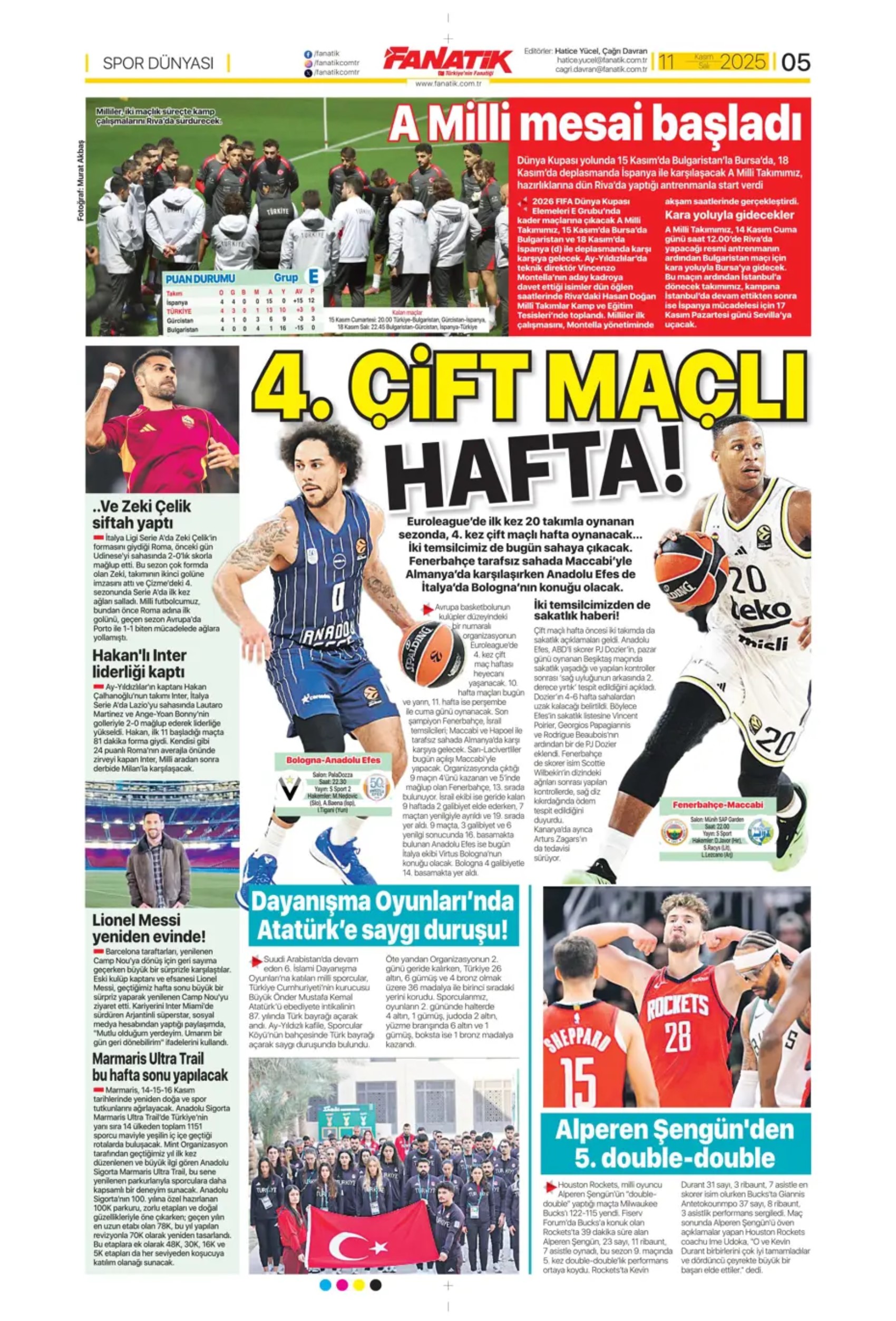 Sporda günün manşetleri... Futbola ikinci bomba düştü! Galatasaray'da Lookman harekatı