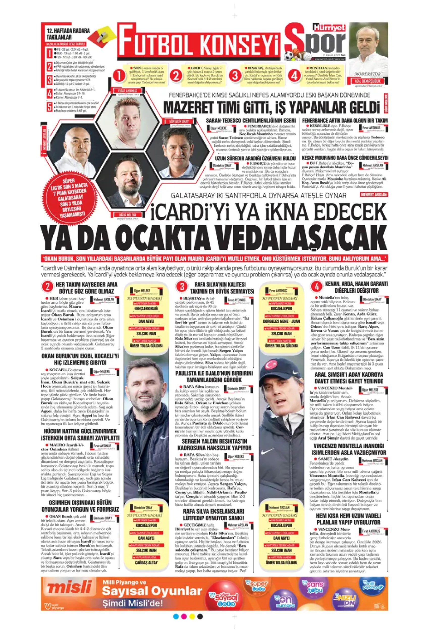 Sporda günün manşetleri... Futbola ikinci bomba düştü! Galatasaray'da Lookman harekatı