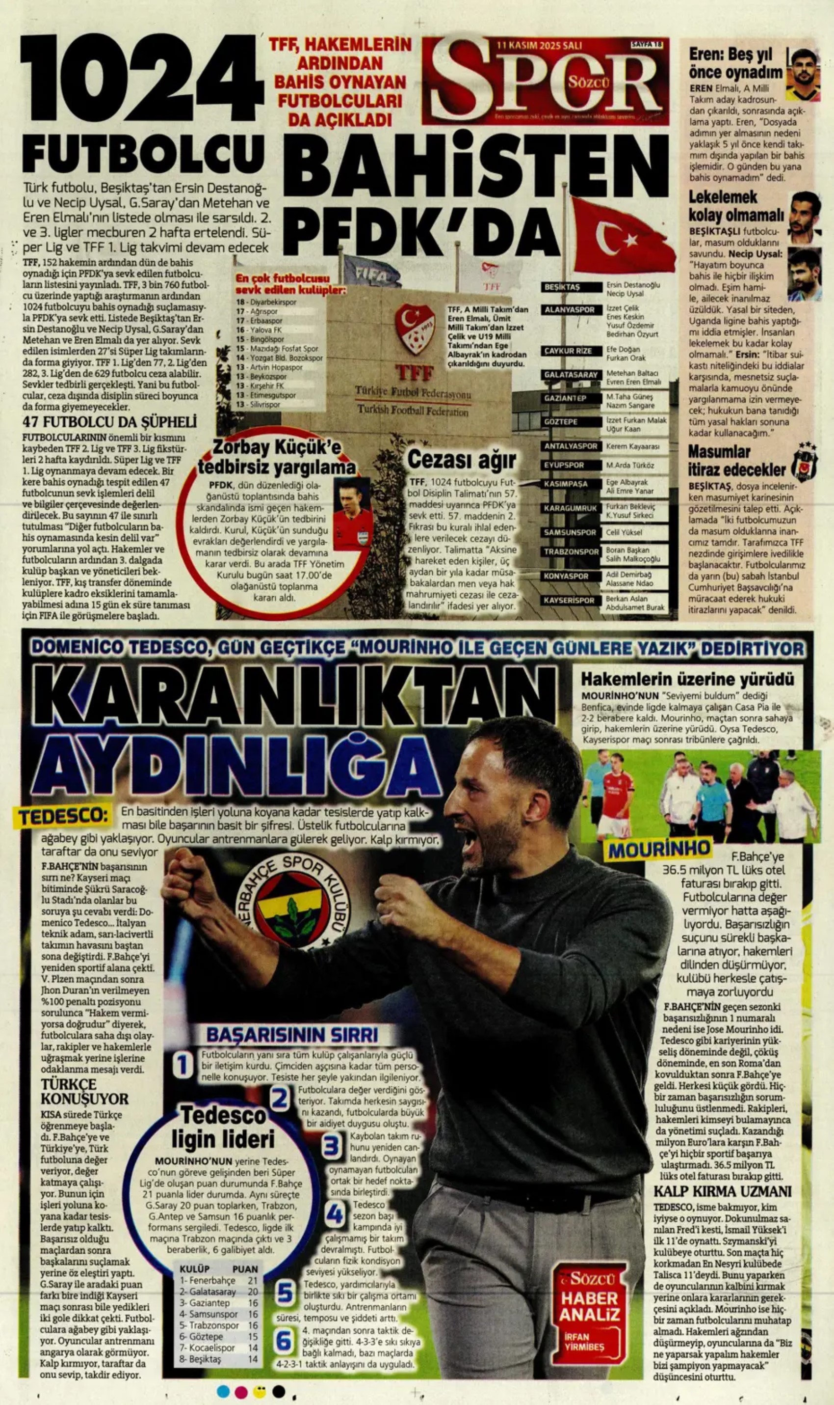 Sporda günün manşetleri... Futbola ikinci bomba düştü! Galatasaray'da Lookman harekatı